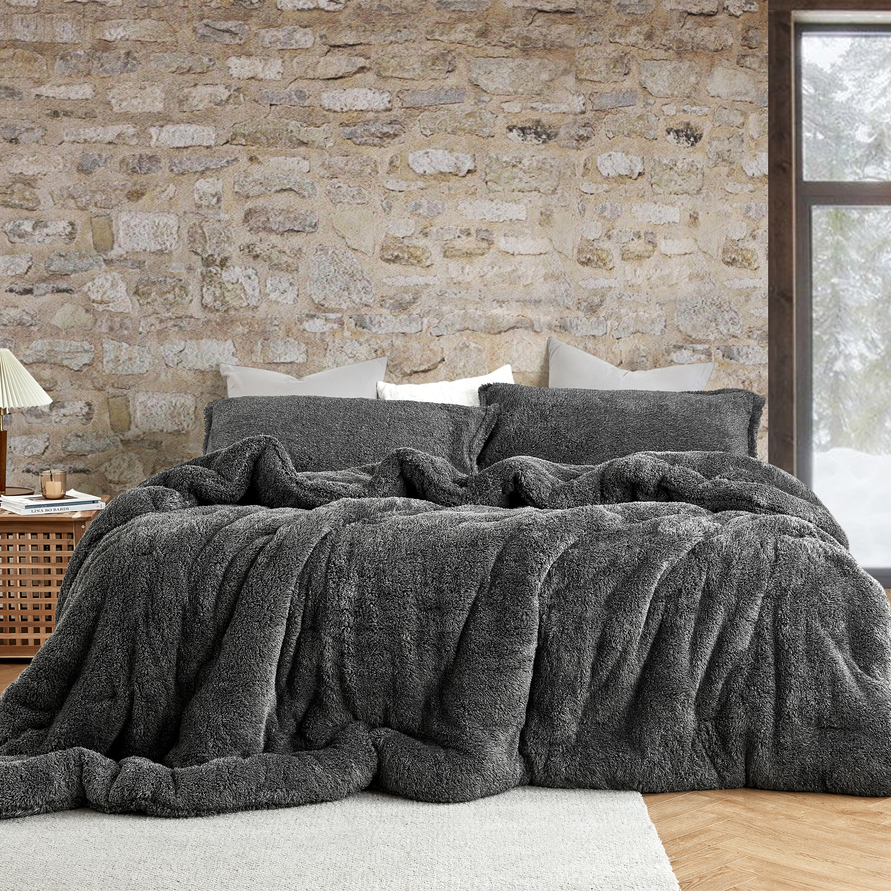 Coma Inducer® Oversized Full Comforter - The Original Plush - Frosted Polar Marsh