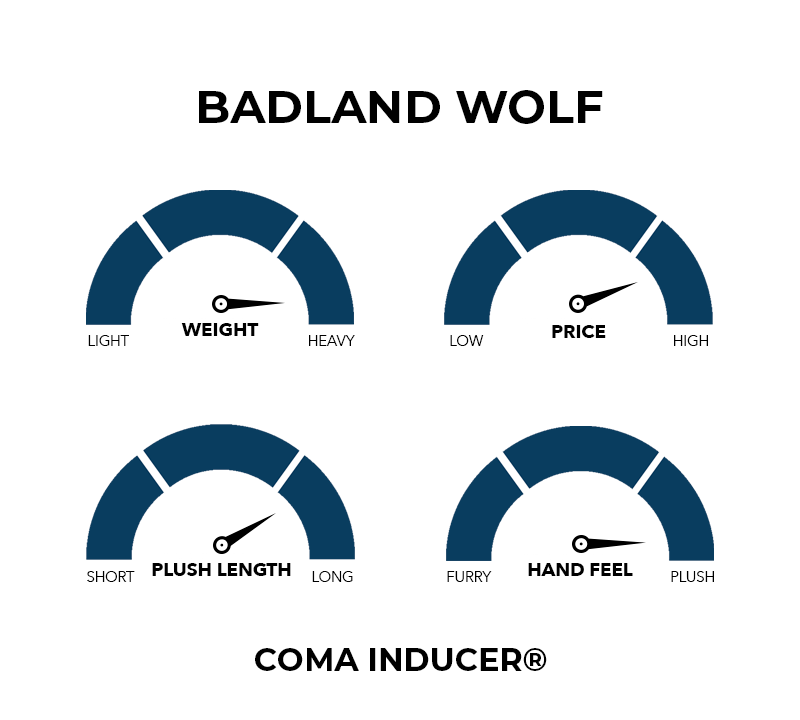 Badland Wolf - Coma Inducer® Oversized Queen Comforter