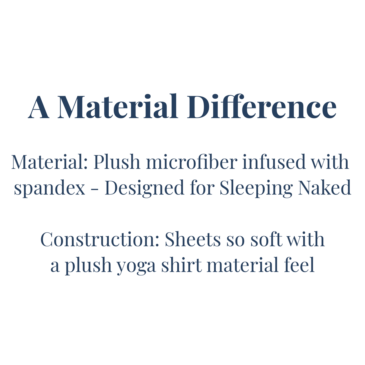 Spandex Infused Microfiber Sheets Made with Ultra Cozy Bedding Materials