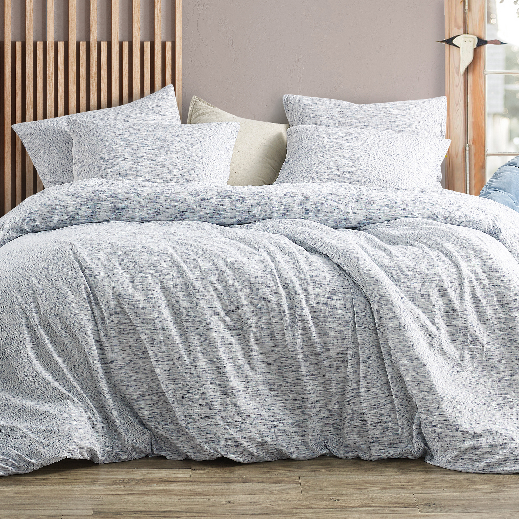 Saltwater Navy - Jacquard Oversized Comforter