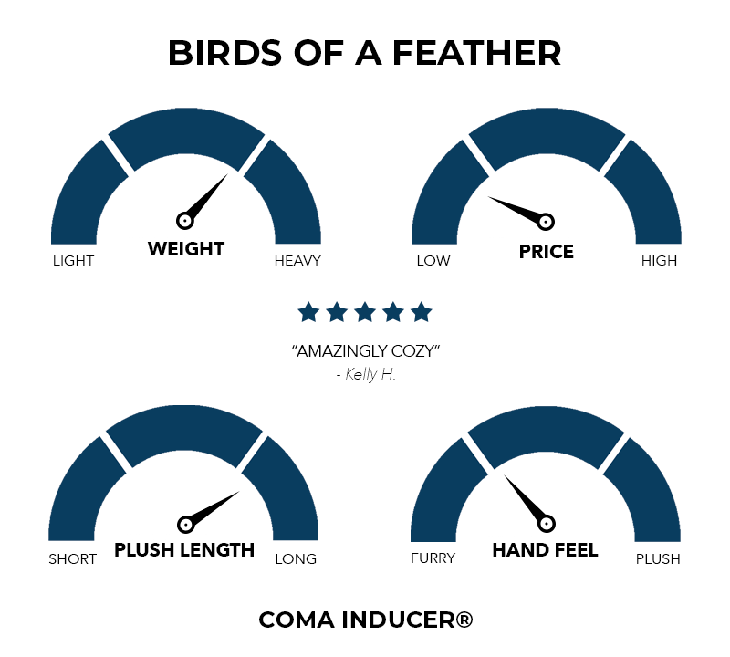 Lightweight Coma Inducer Bedding Blanket Ultra Soft XL Twin, XL Queen, or XL King Comforter