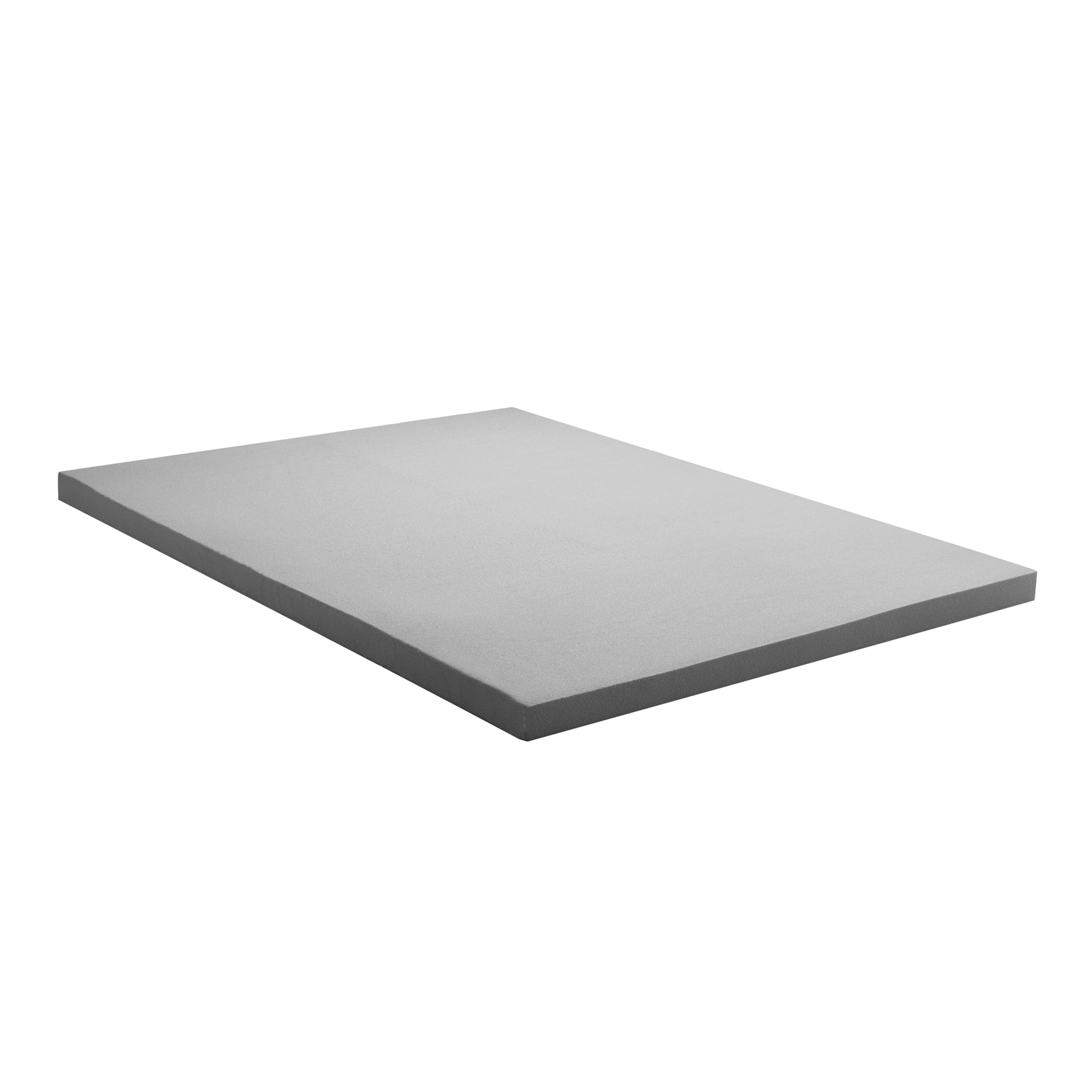 Spoon Me - Coma Inducer® - 3" Memory Foam Full XL Bedding Topper with Cover - Nighttime Gray
