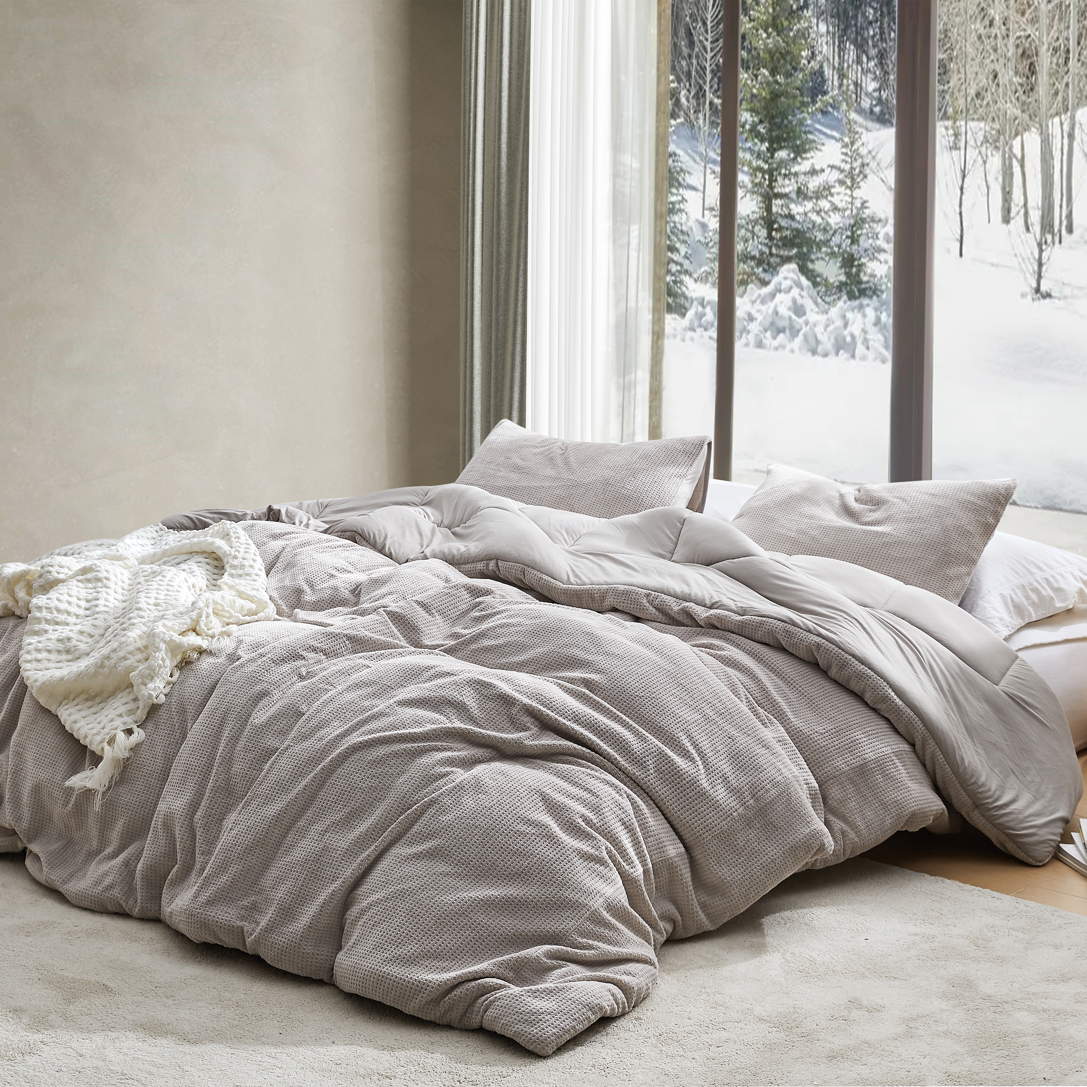 Warm Plush and Soft Microfiber Bedding Queen Size