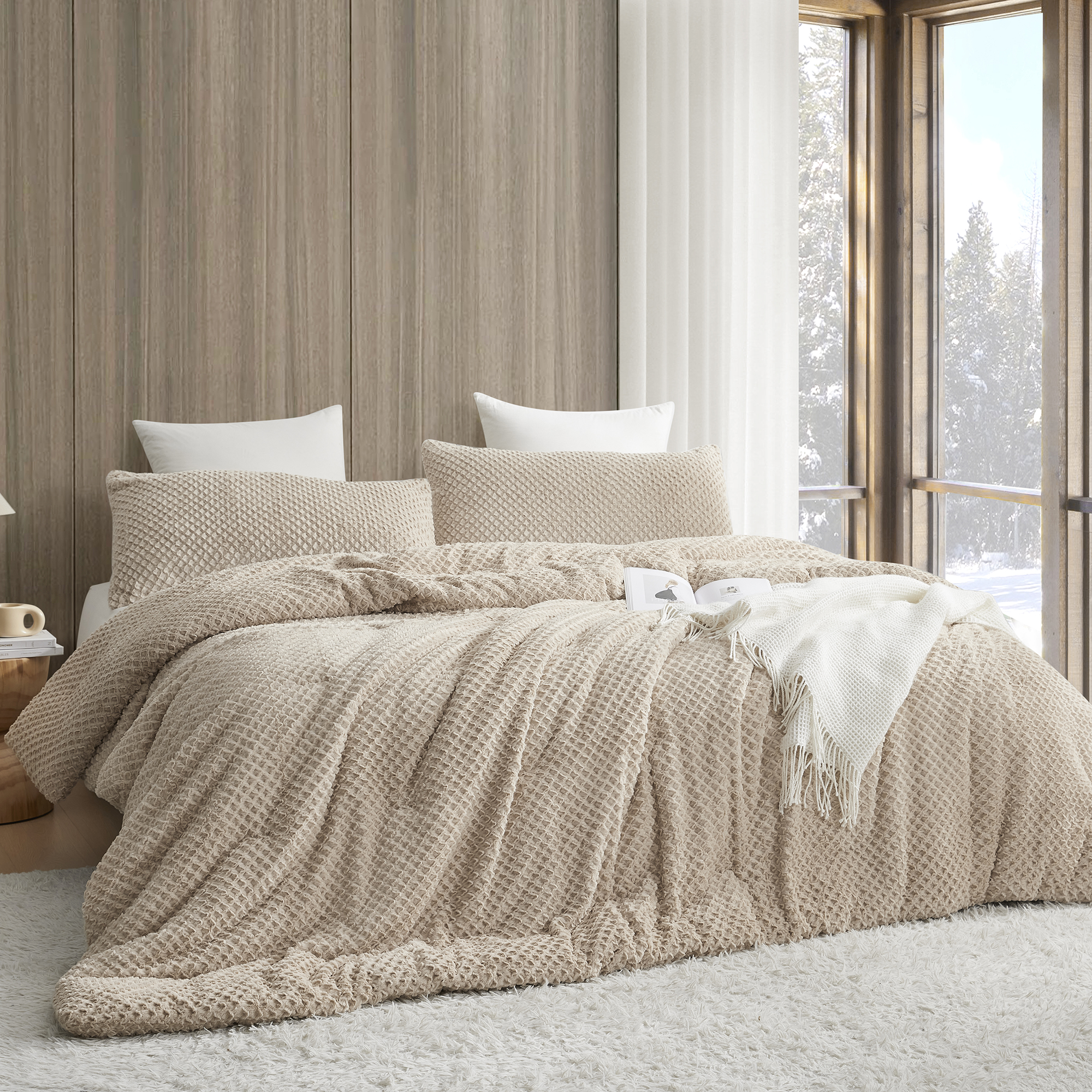 Justa Nother - Coma Inducer® Oversized Queen Comforter - Brazilian Sand