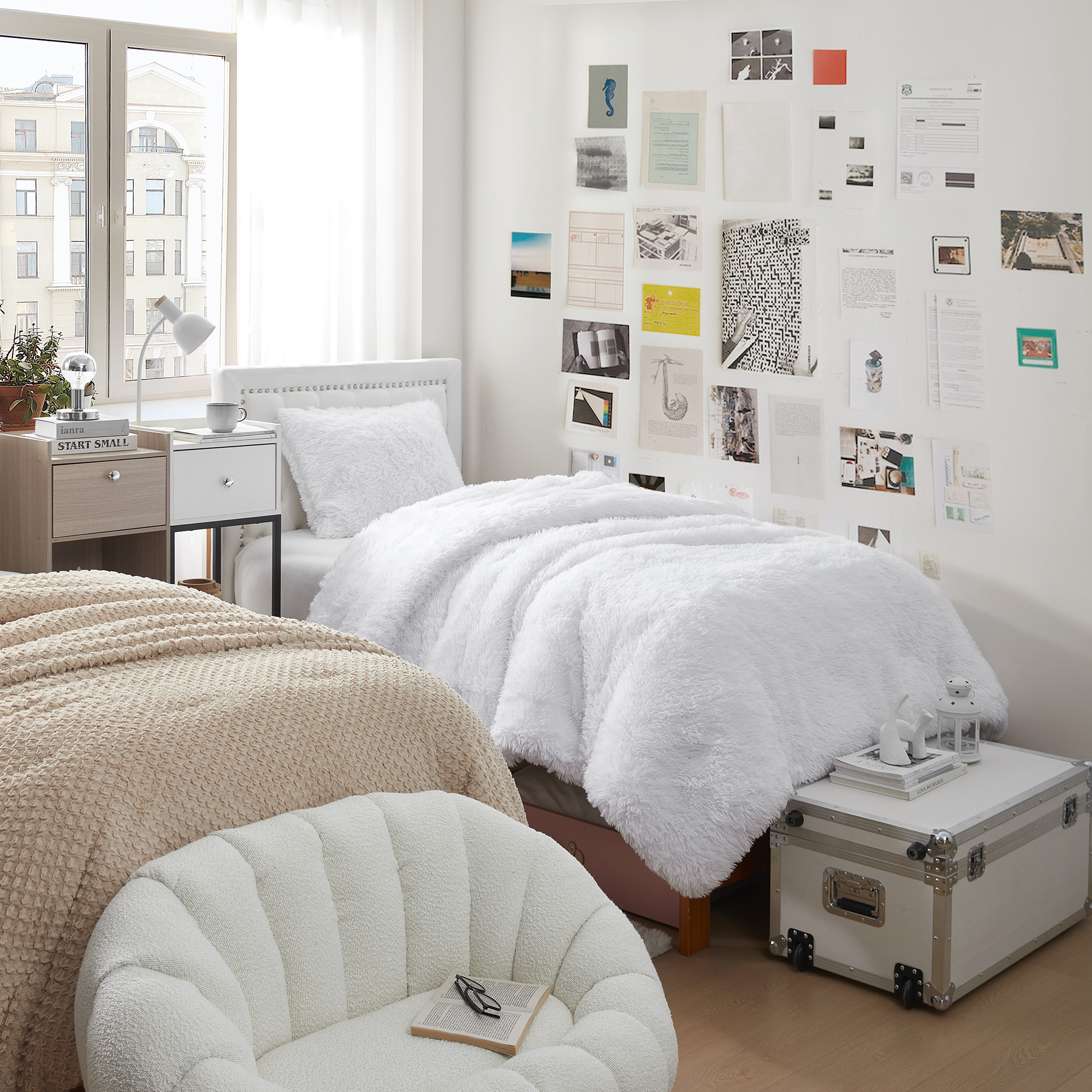 Full of Fluff - Coma Inducer® Oversized Twin Comforter - White