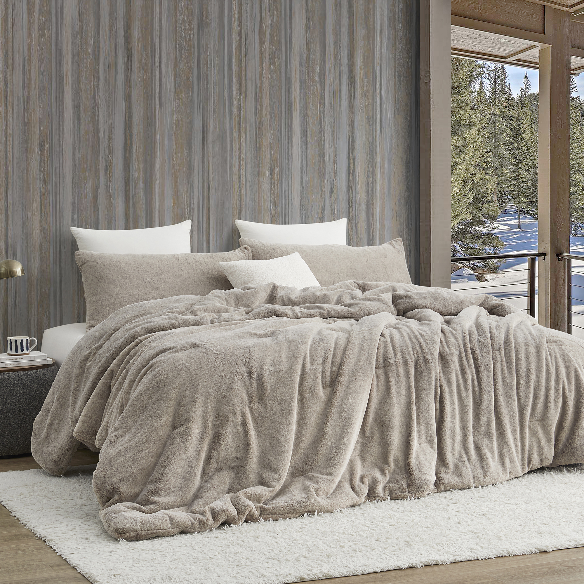 Buttercream Chunky Bunny - Coma Inducer® Oversized Comforter - Frosted Caramel Beige