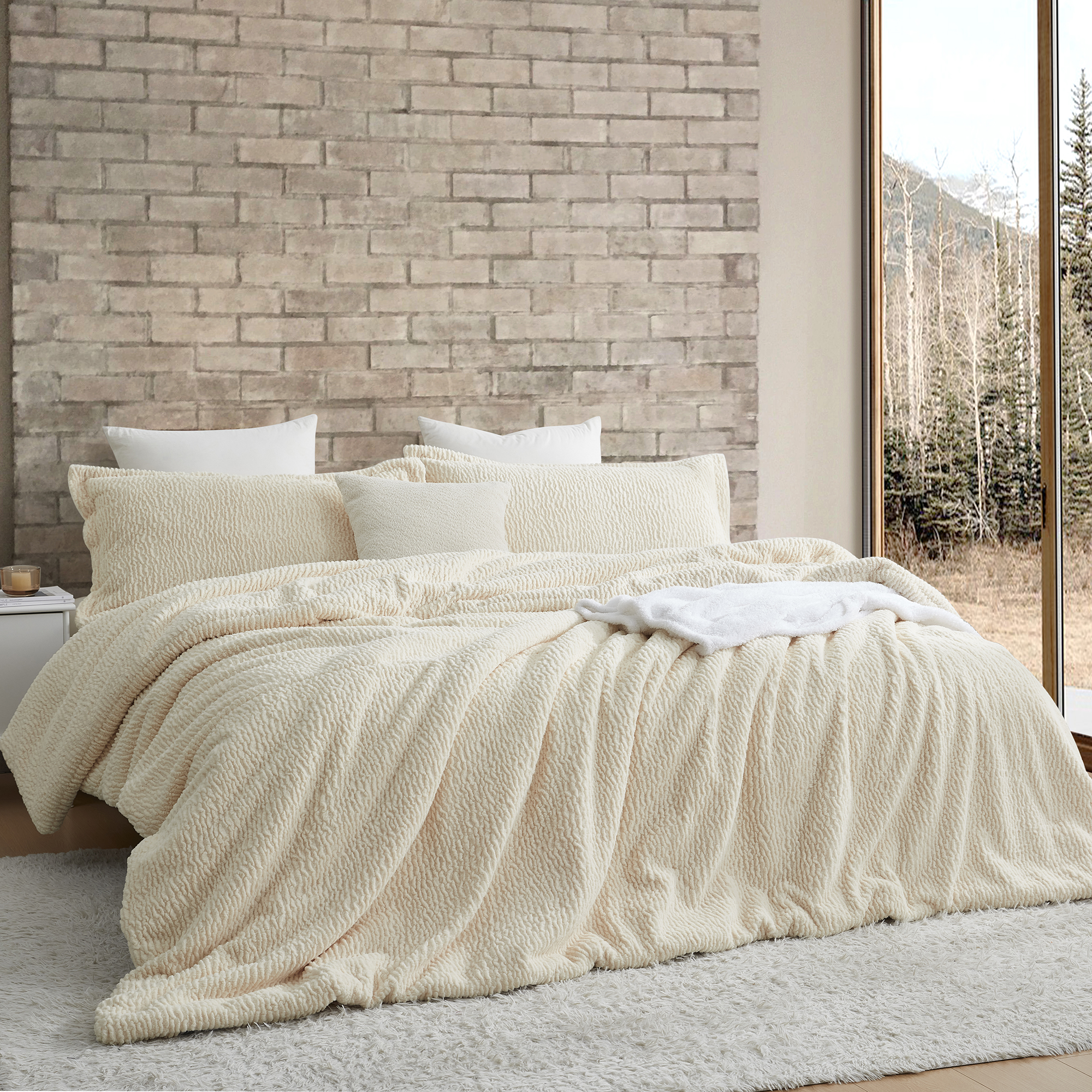 Cloud Cover - Coma Inducer® Oversized Queen Comforter - Creamy Taupe