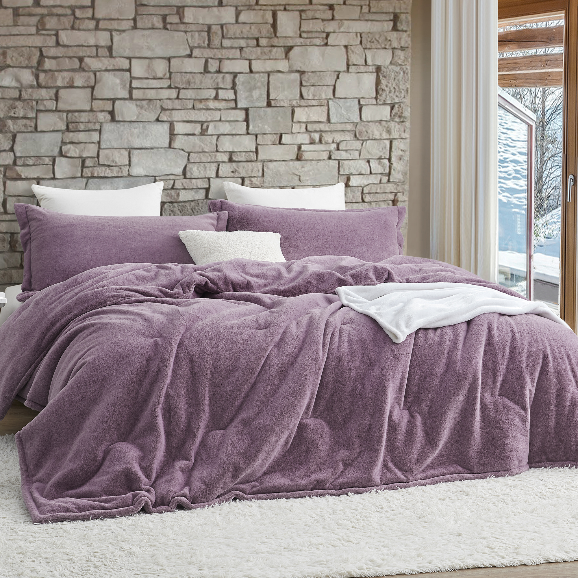 Softer than Soft - Coma Inducer® Oversized Queen Comforter - Elderberry