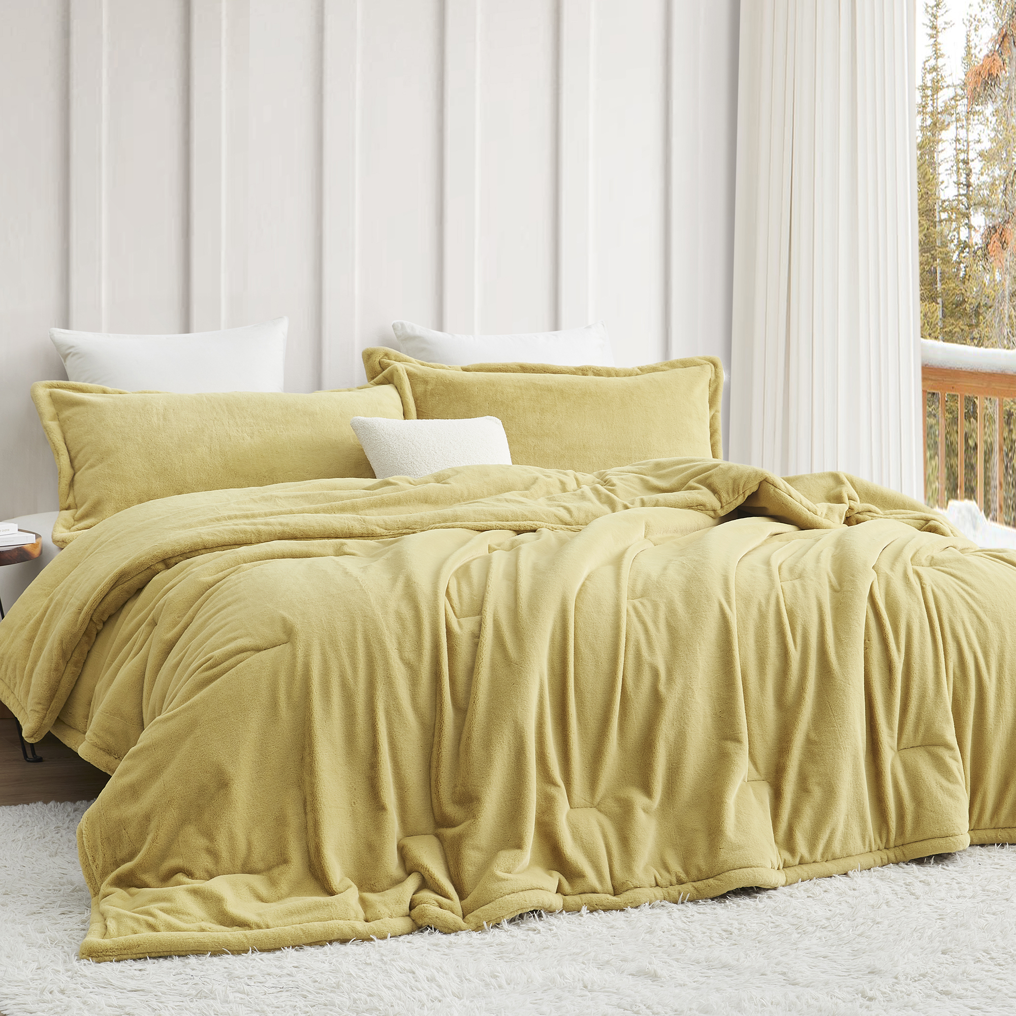 Softer than Soft - Coma Inducer® Oversized Comforter - Sunlight Moss