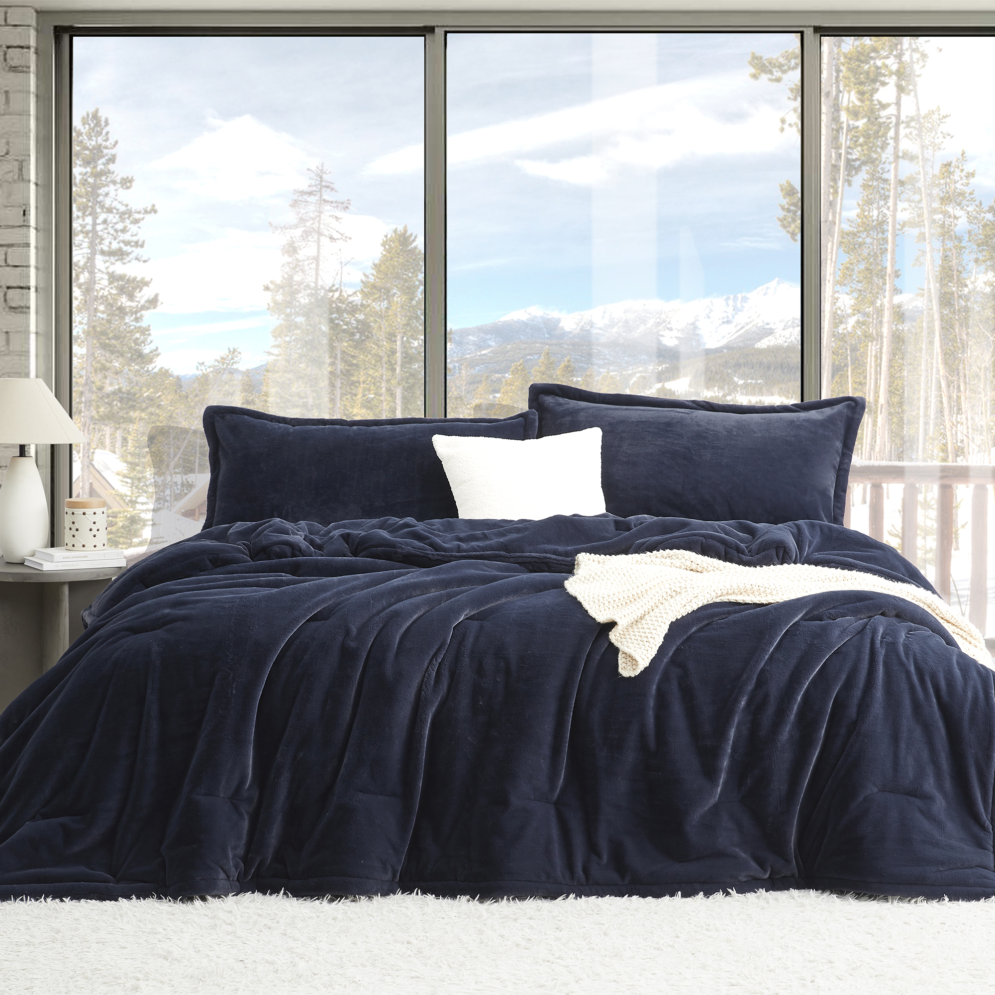 Softer than Soft - Coma Inducer® Oversized King Comforter - Blue Nights