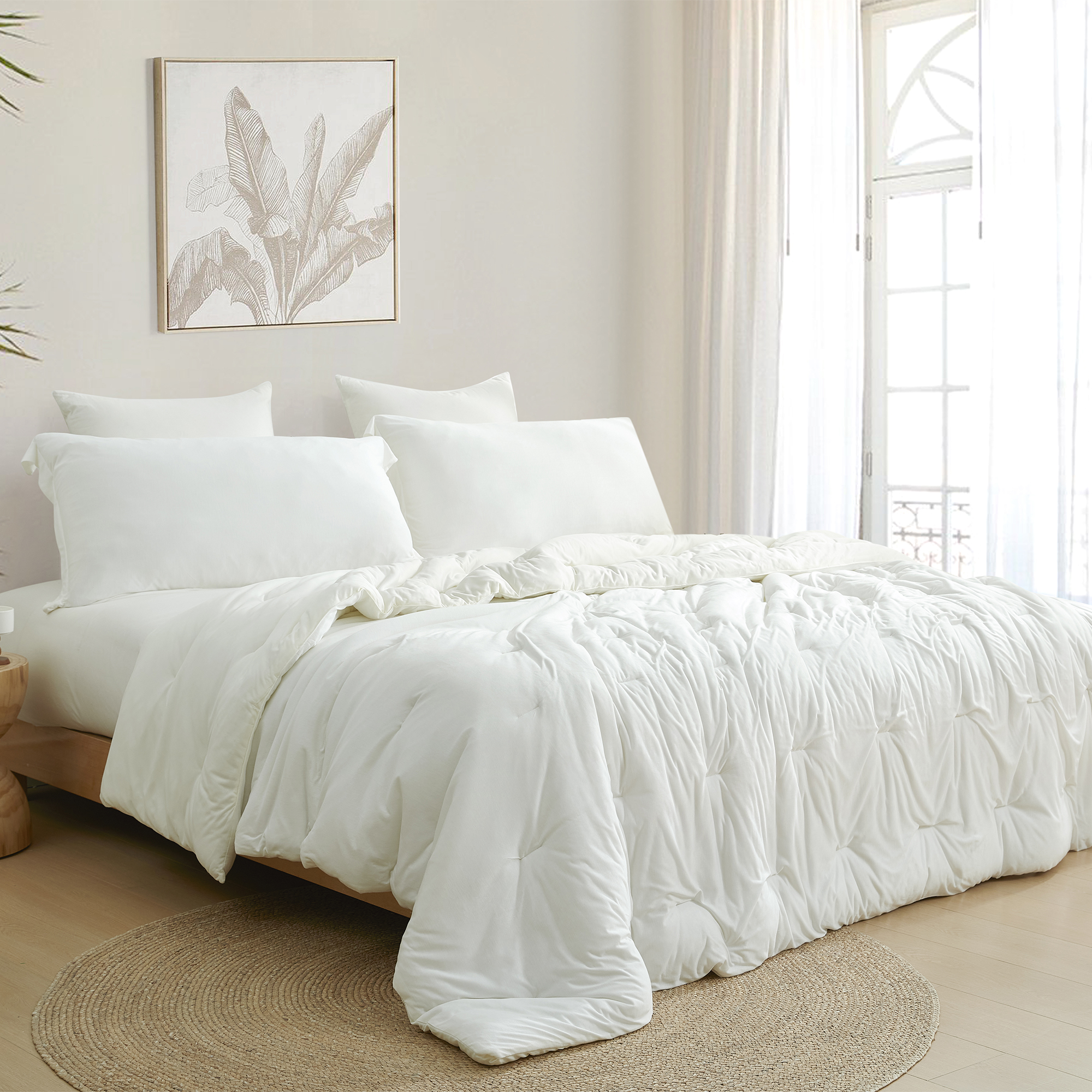 Cover Me Cold - Coma Inducer® Oversized Queen Comforter - Frigid Cloud