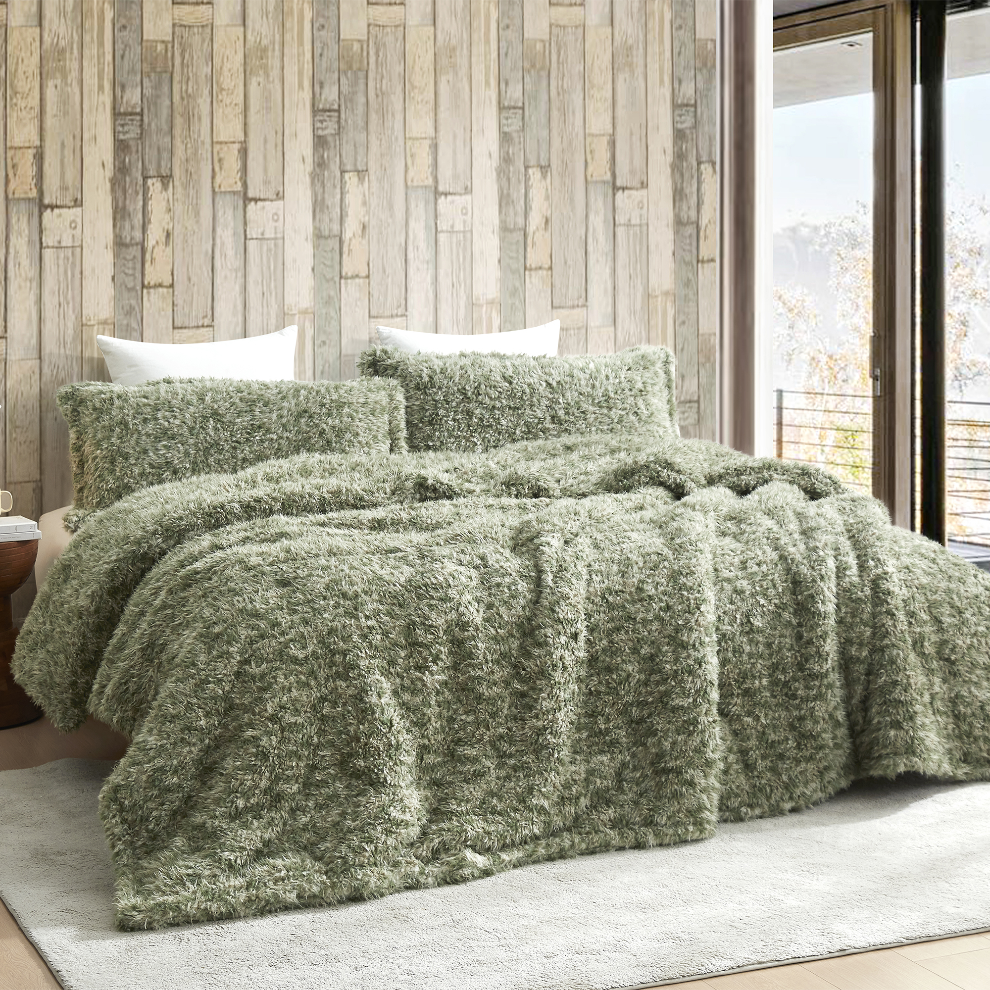 Sir Yes Sir - Coma Inducer® Oversized Queen Comforter - Combat Green