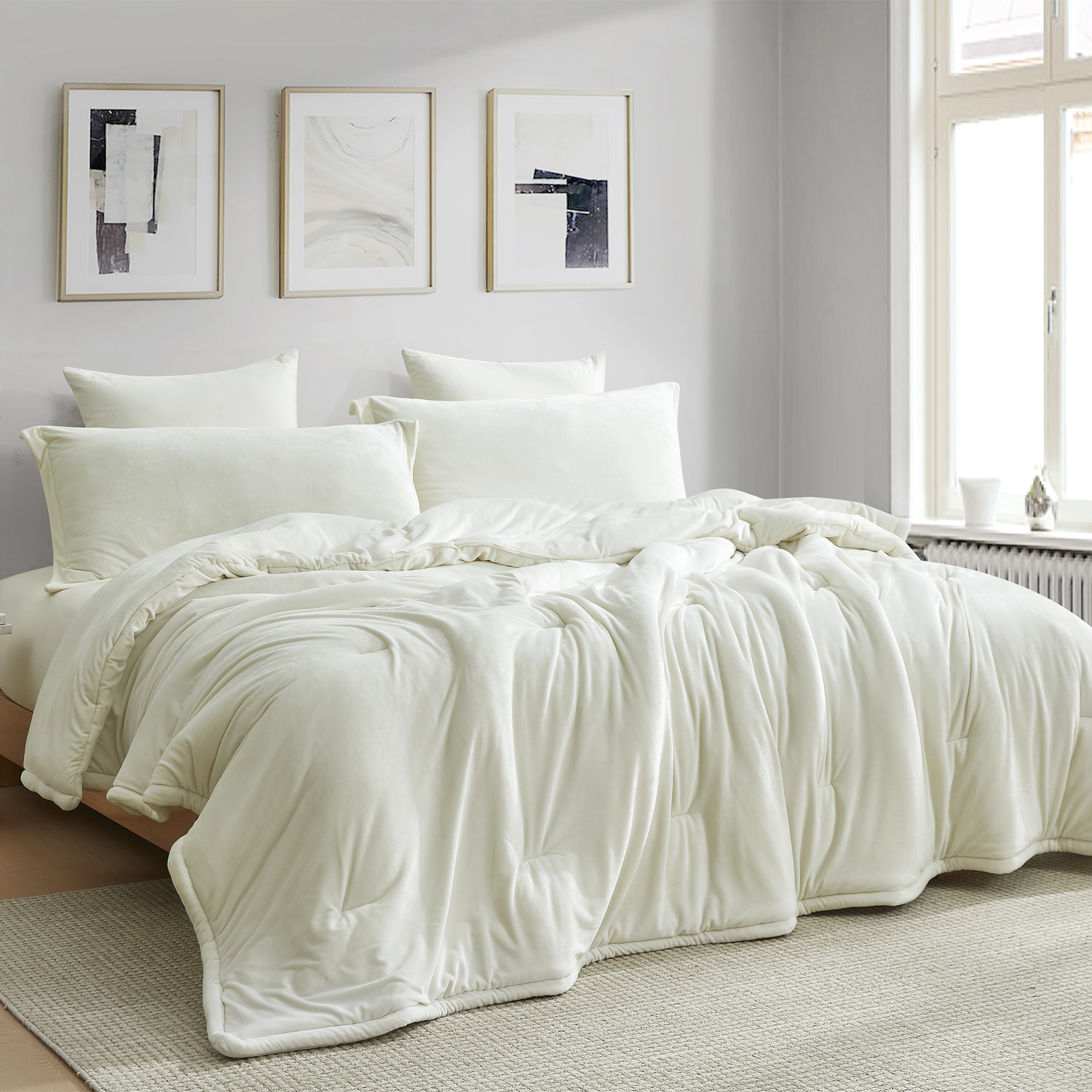 Softer than Soft - Coma Inducer® Oversized Queen Comforter - Coconut Milk