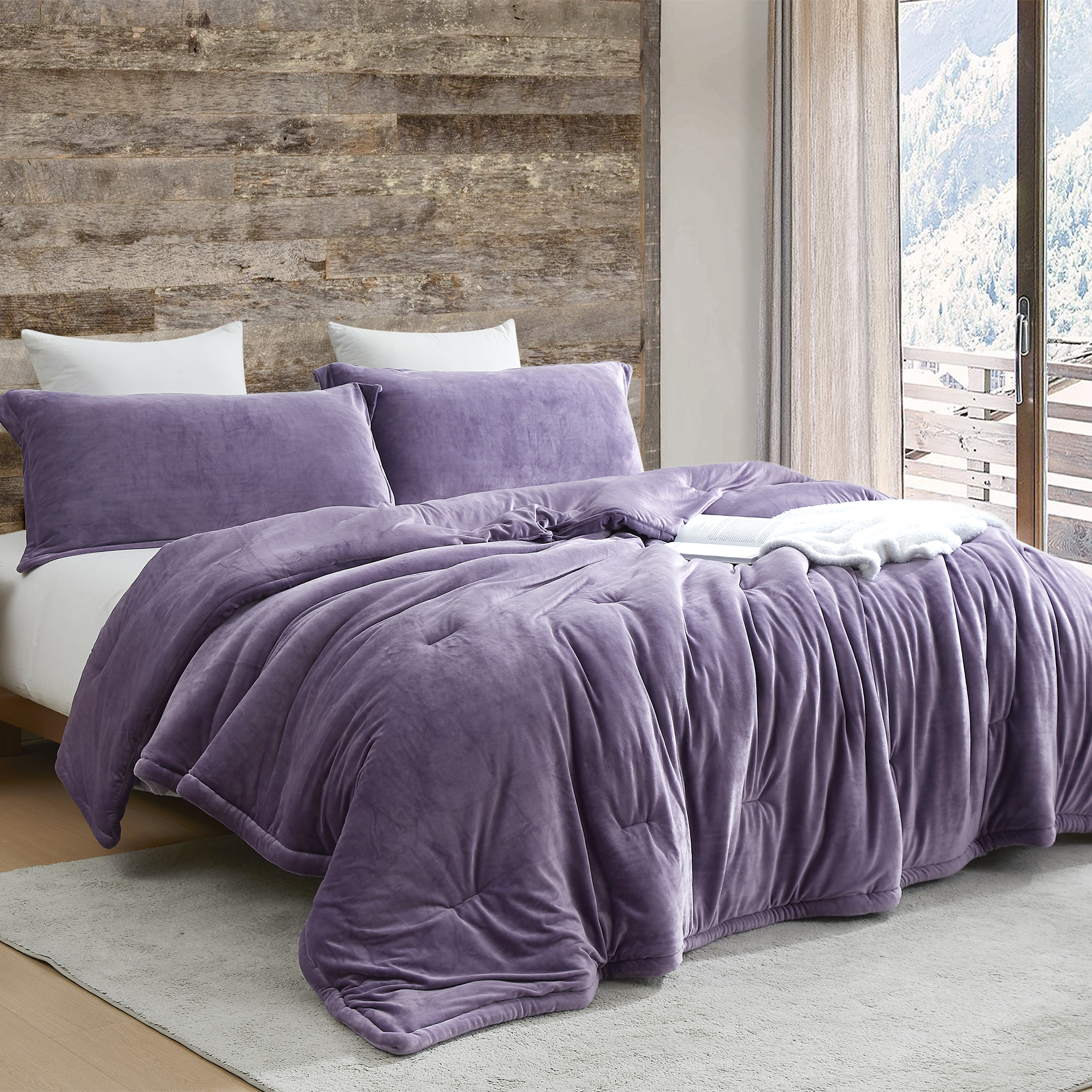 Softer than Soft - Coma Inducer® Oversized Comforter - Grape Jam