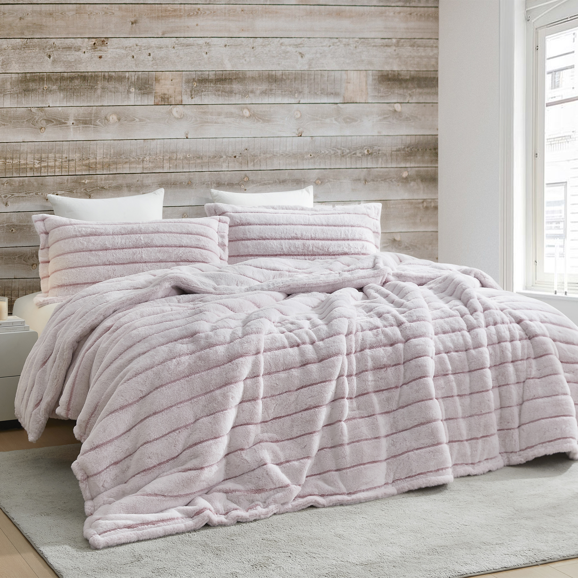 Softer than Soft - Coma Inducer® Oversized Queen Comforter - Candy Cane