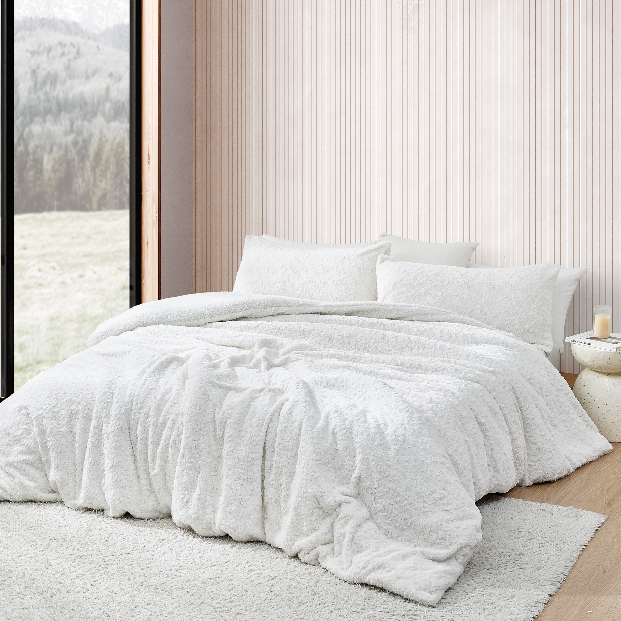 Serene Dream - Coma Inducer Oversized Queen Duvet Cover - Cream Natural