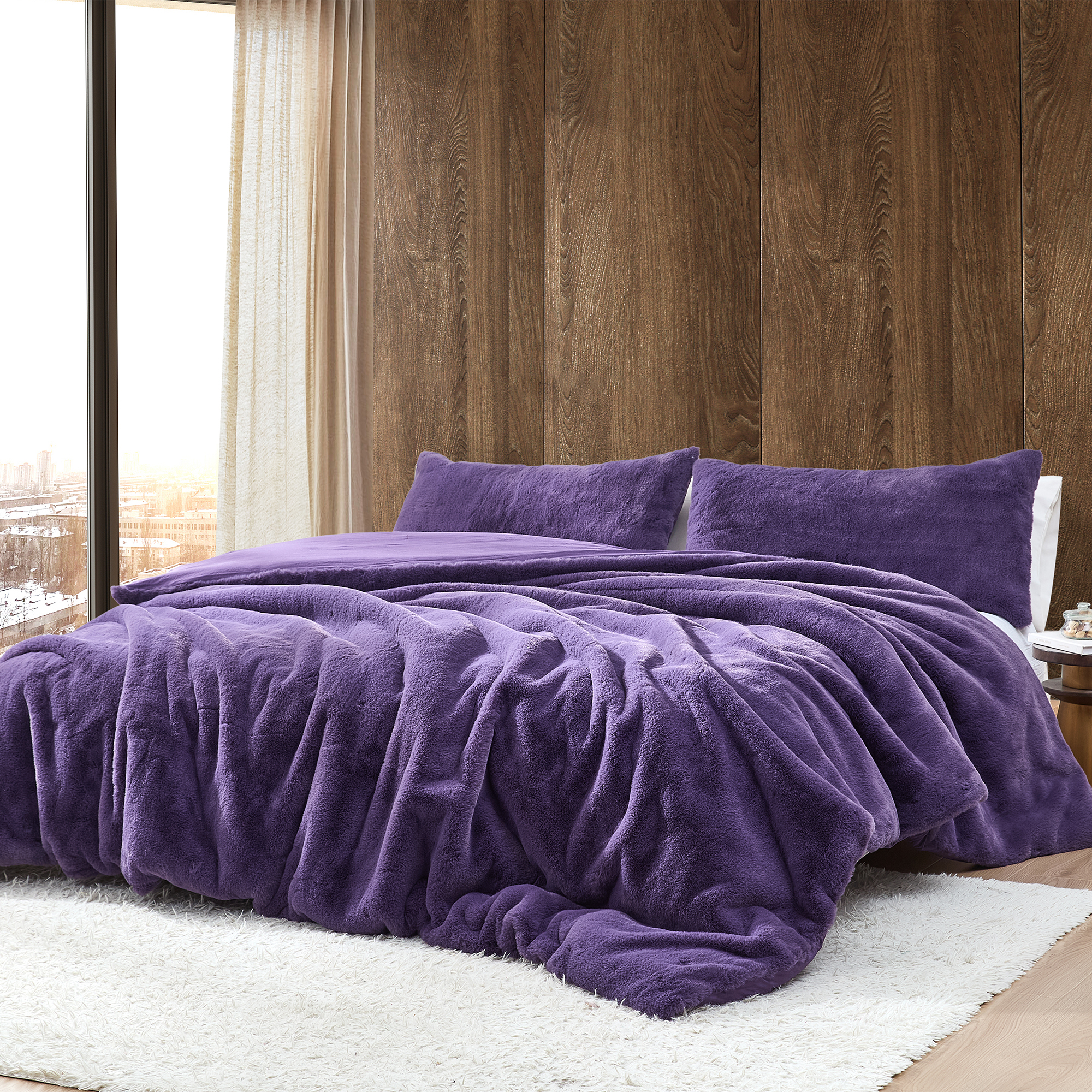 Chunky Bunny Some Like It Cold - Coma Inducer Oversized Duvet Cover - Dark Purple