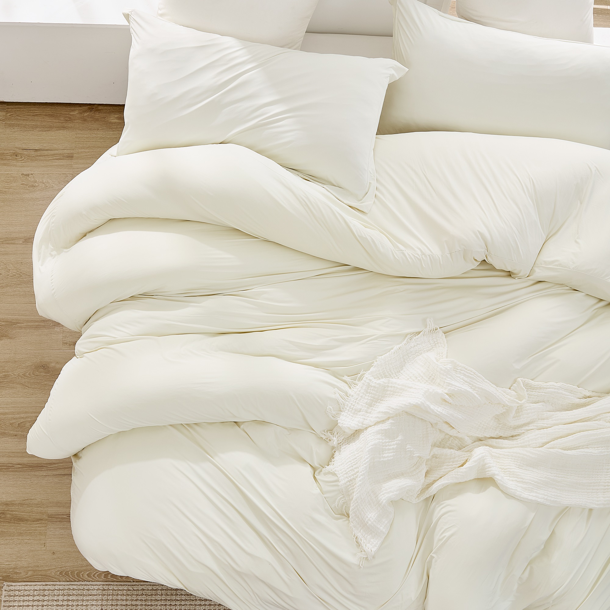 Look At This Thicky - Coma Inducer® Oversized Queen Comforter - Extra Thicky - Creamy Elephant