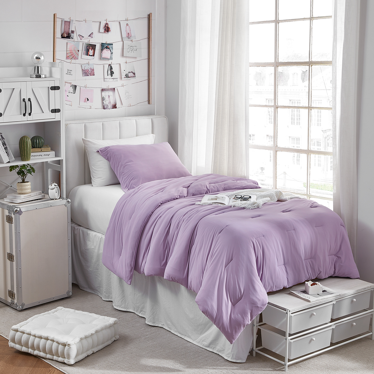 Cool It Bae - Coma Inducer® Twin XL Comforter Set - Quiet Violet