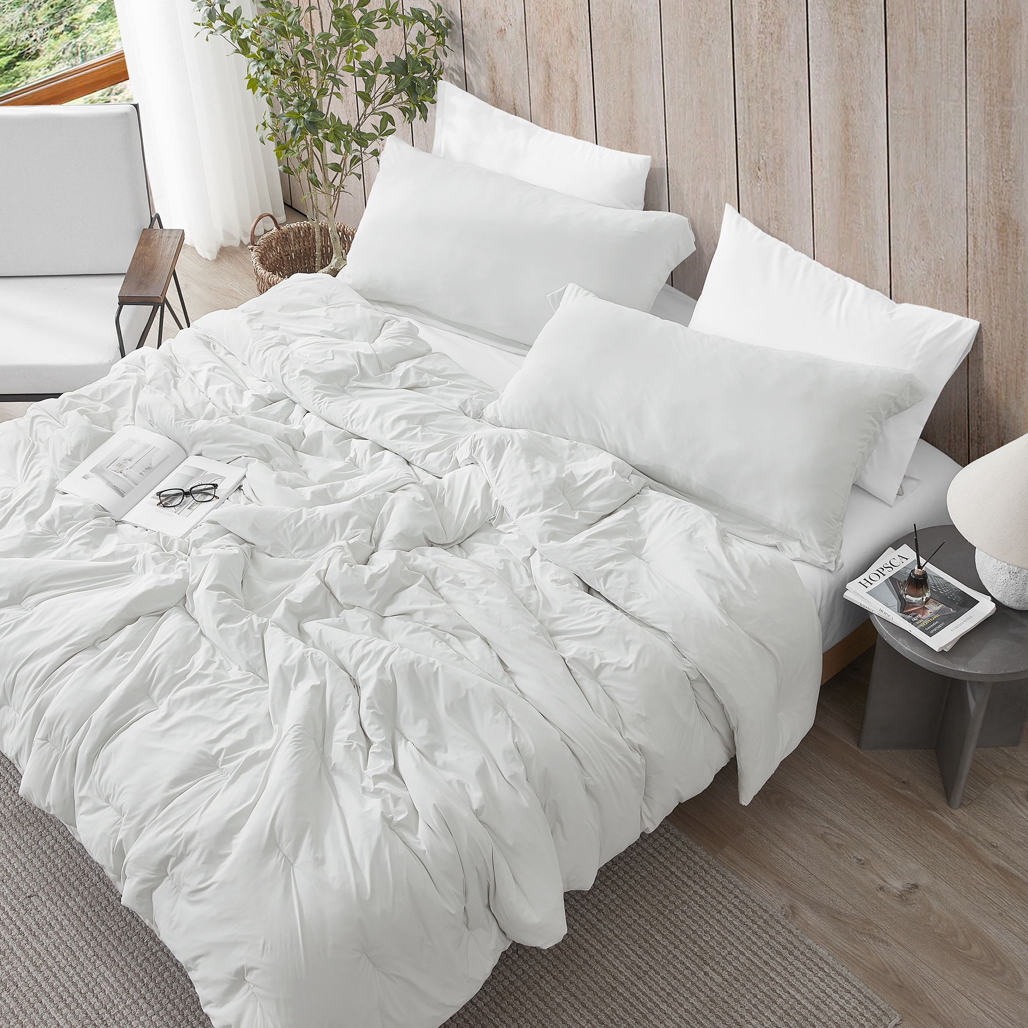 Cool It Bae - Coma Inducer® Oversized King Comforter Set - Gentle Gray