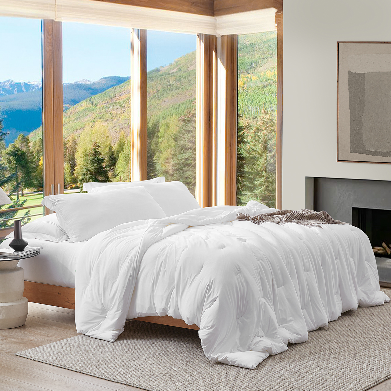 Cool It Bae - Coma Inducer® Oversized King Comforter Set - White