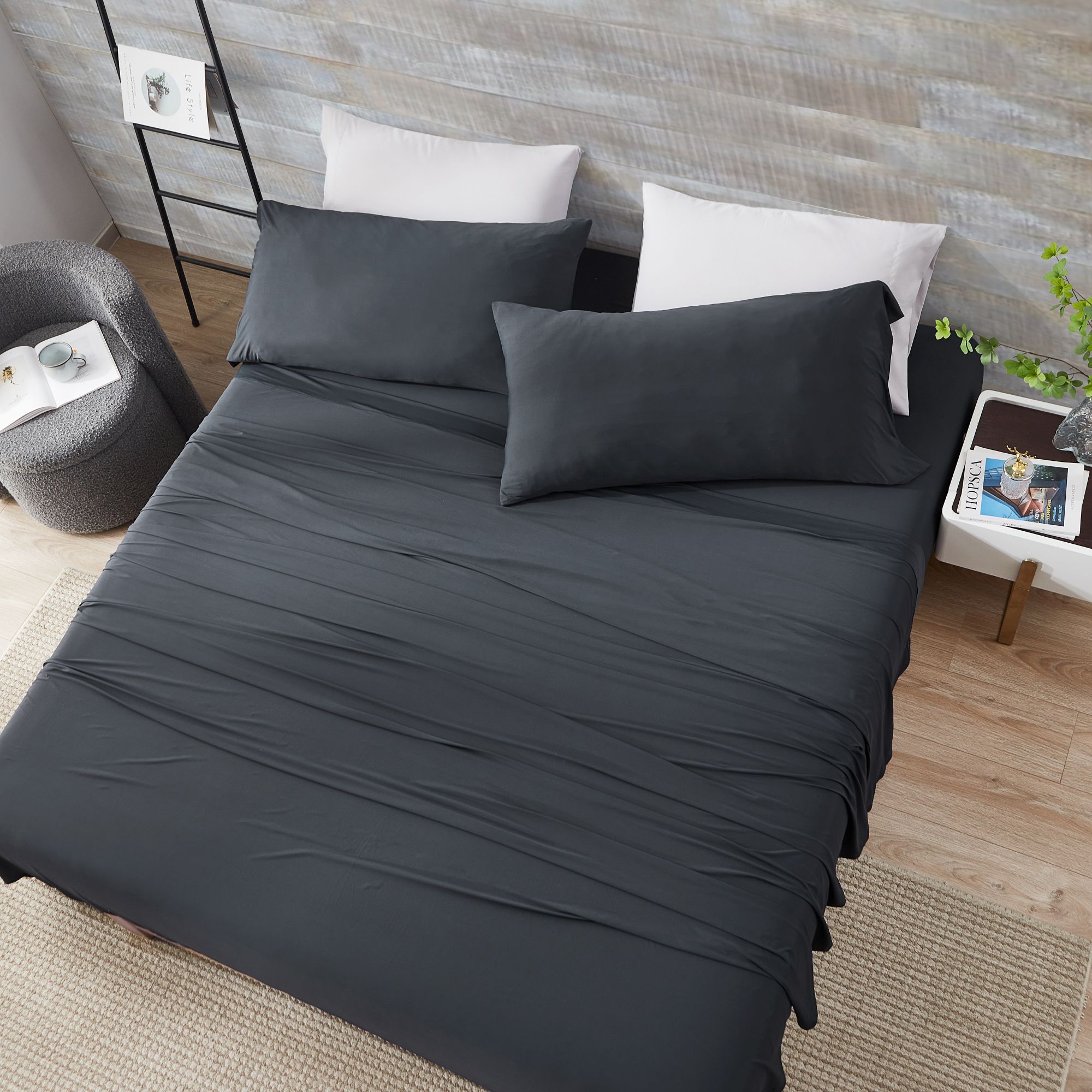 Cool It Boi® - Coma Inducer® Queen Sheet Set - Black