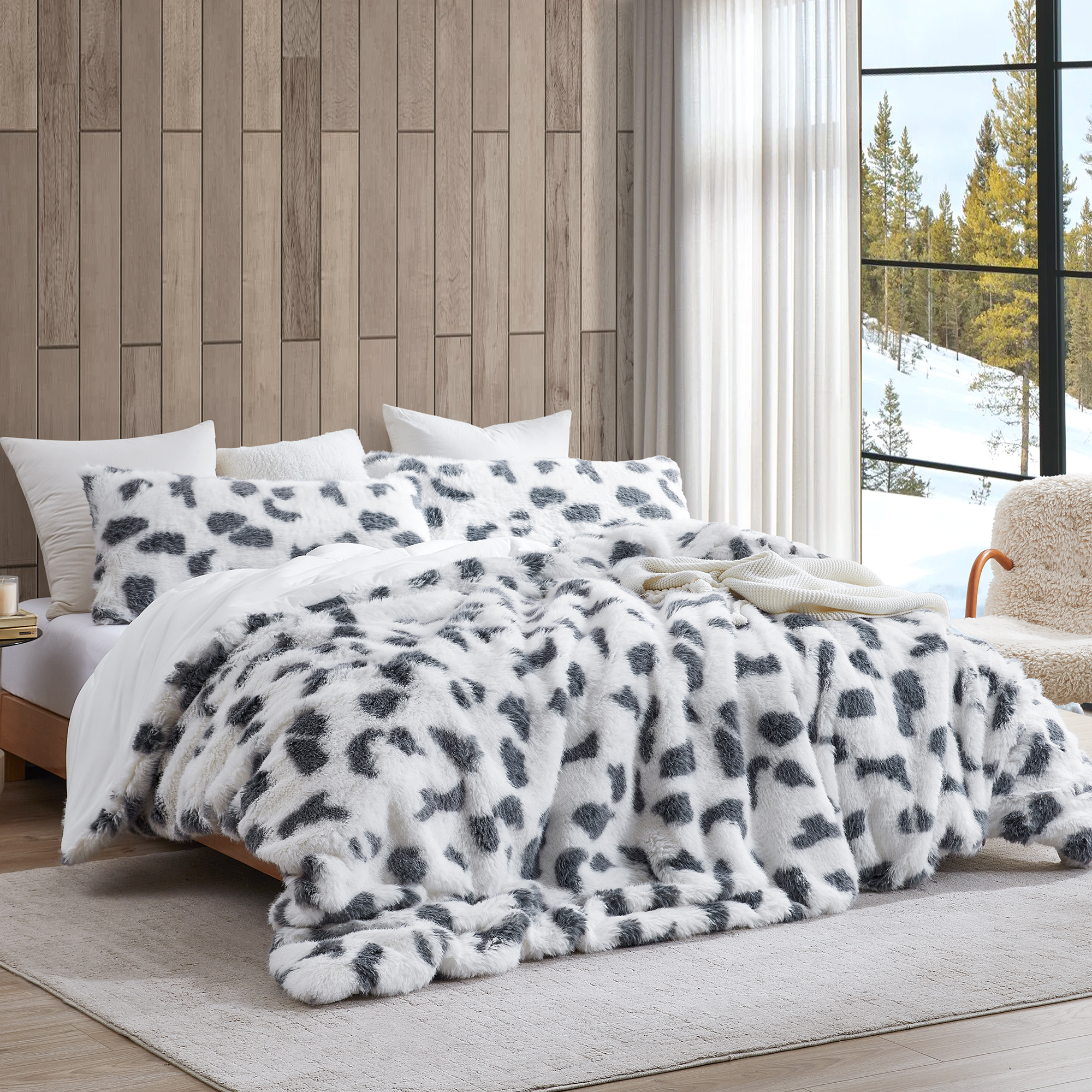 Highland - Coma Inducer® Oversized Comforter - Purply Gray