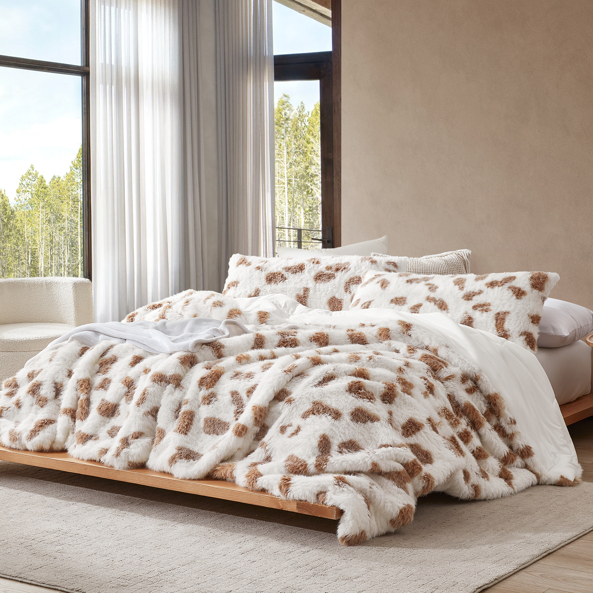 Highland - Coma Inducer® Oversized Comforter - Spotty Brown
