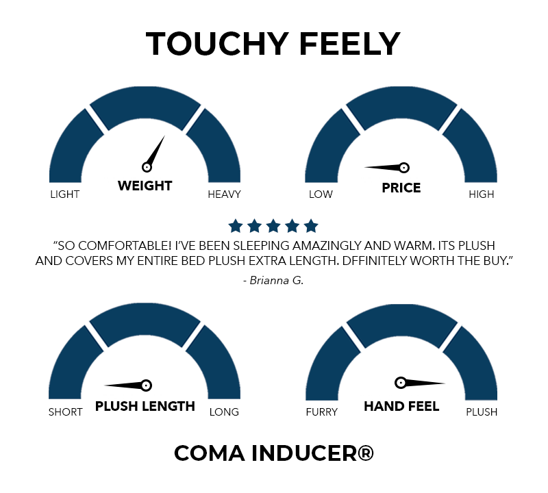 Touchy Feely - Coma Inducer® Oversized Queen Comforter Set - Dark Core Gray