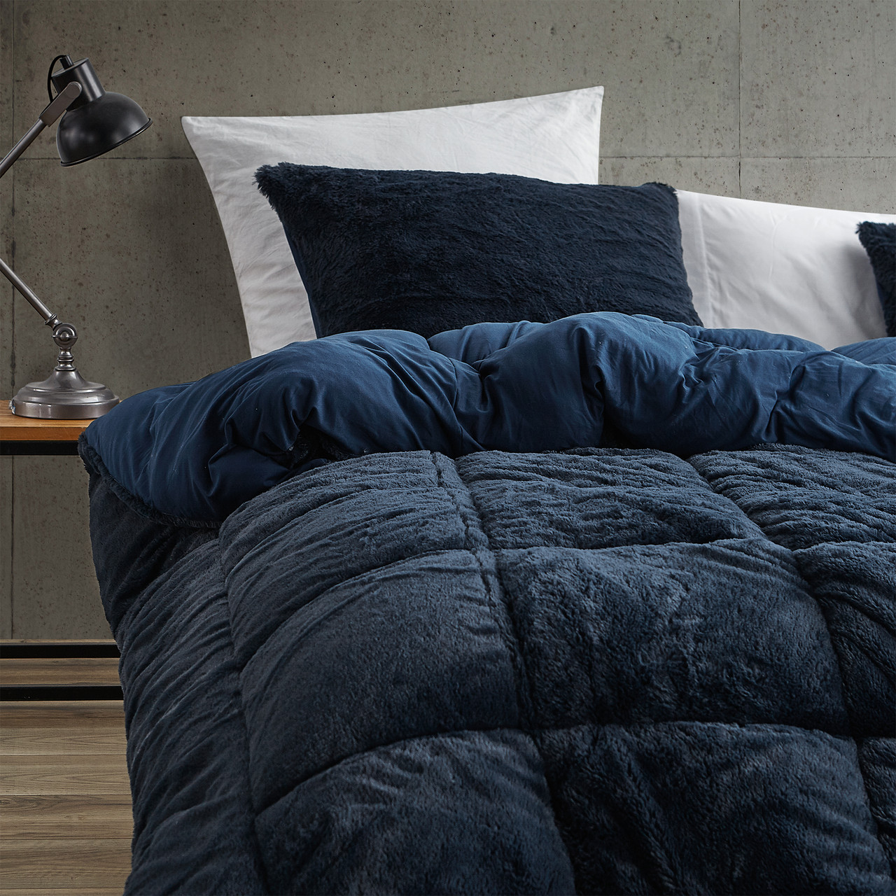 Are You Kidding Bare - Coma Inducer® King Comforter - Nightfall Navy