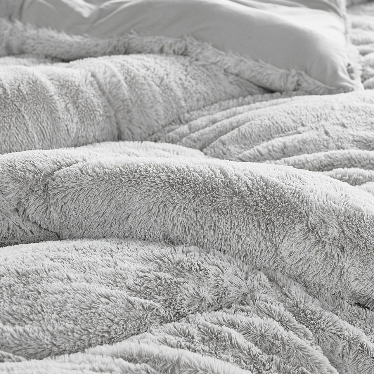 Are You Kidding Bare - Coma Inducer® King Comforter - Antarctica Gray