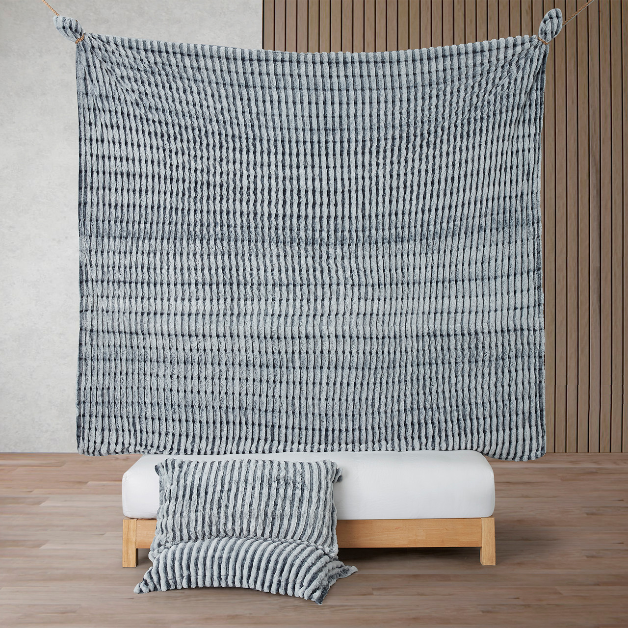 Freezin Waters - Coma Inducer® Oversized King Comforter - Frosted Navy
