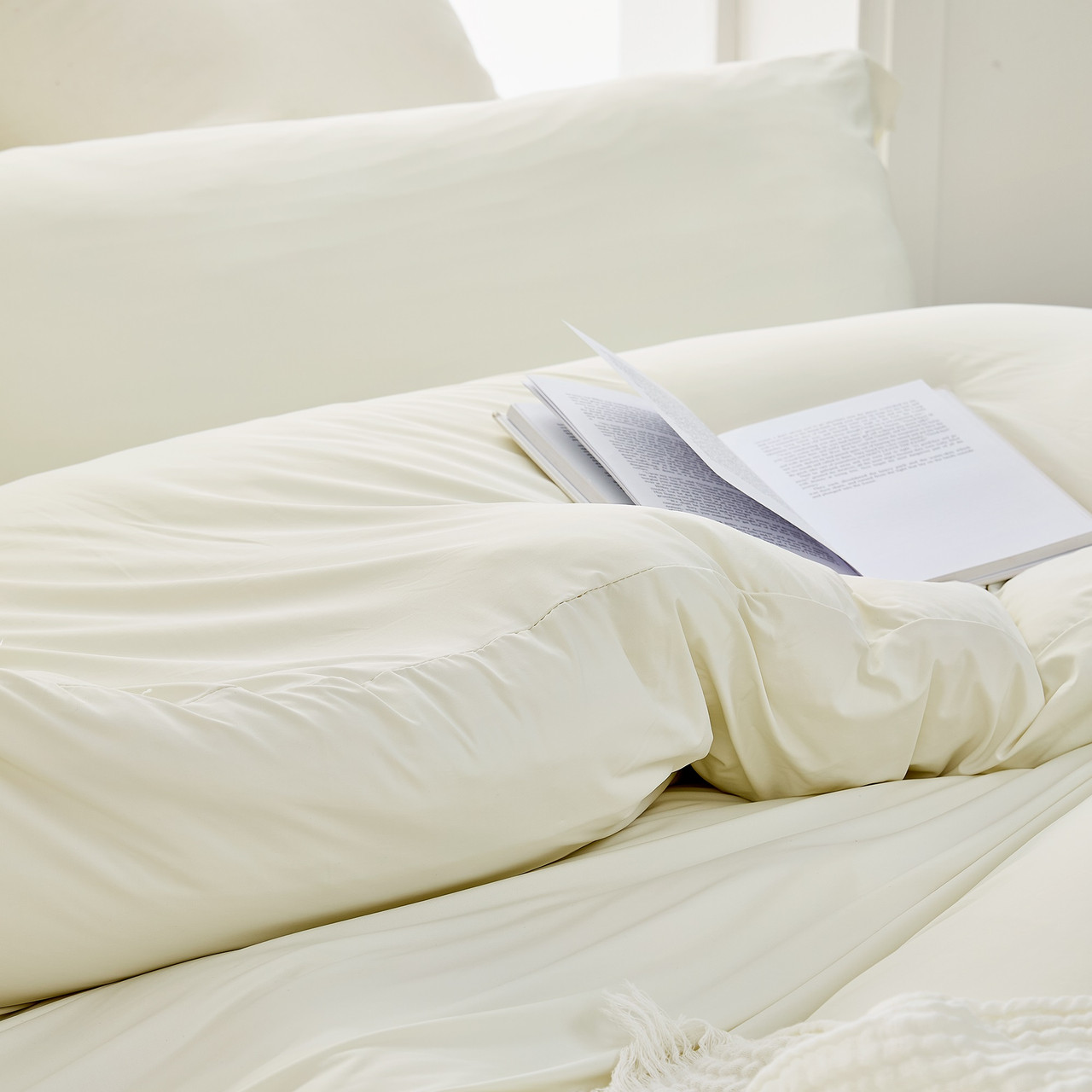 Look At This Thicky® - Coma Inducer® Alaskan King Comforter - Extra Thicky - Creamy Elephant