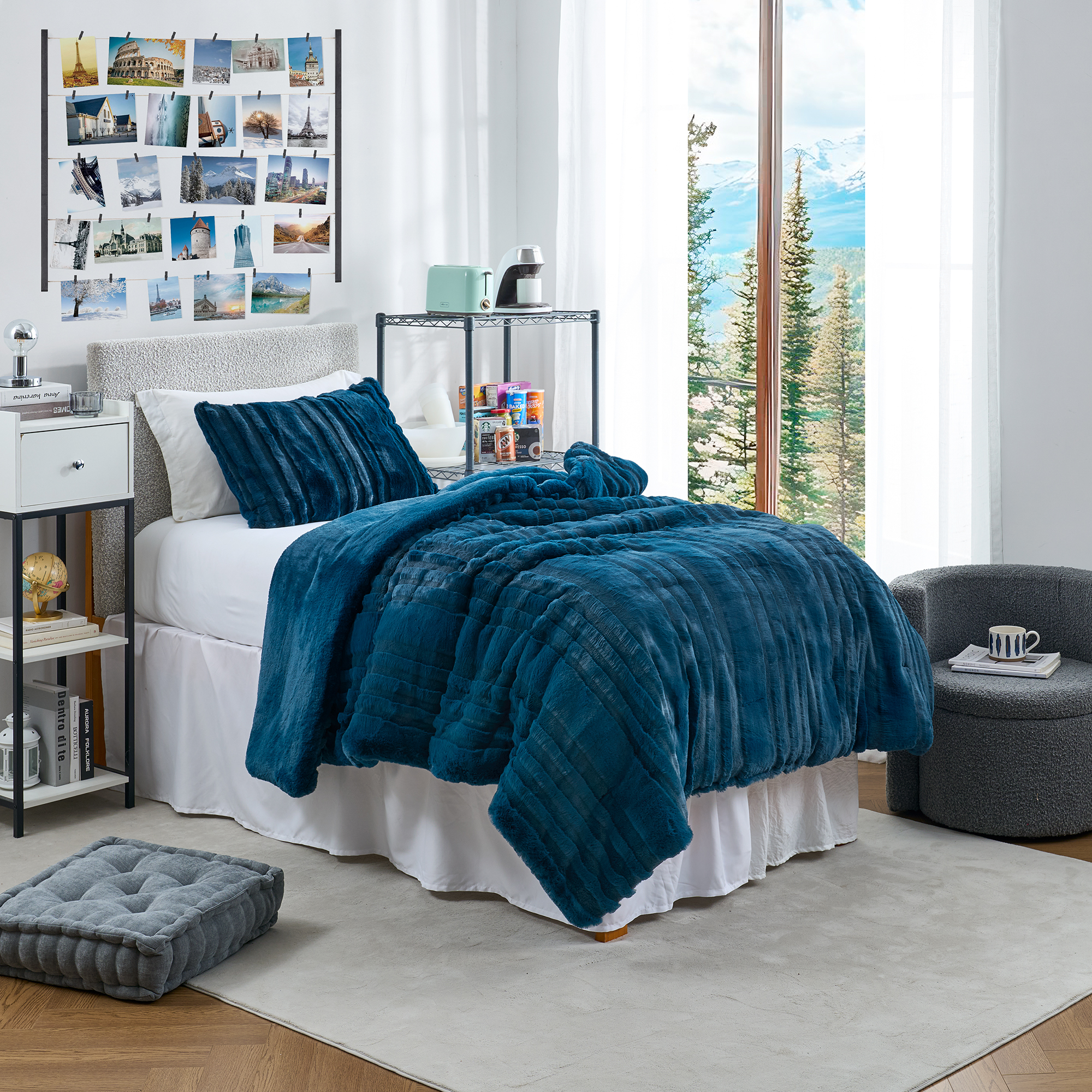 Chunky Bunny® Freezin Waters - Coma Inducer® Oversized Twin Comforter Set - Nightfall Navy