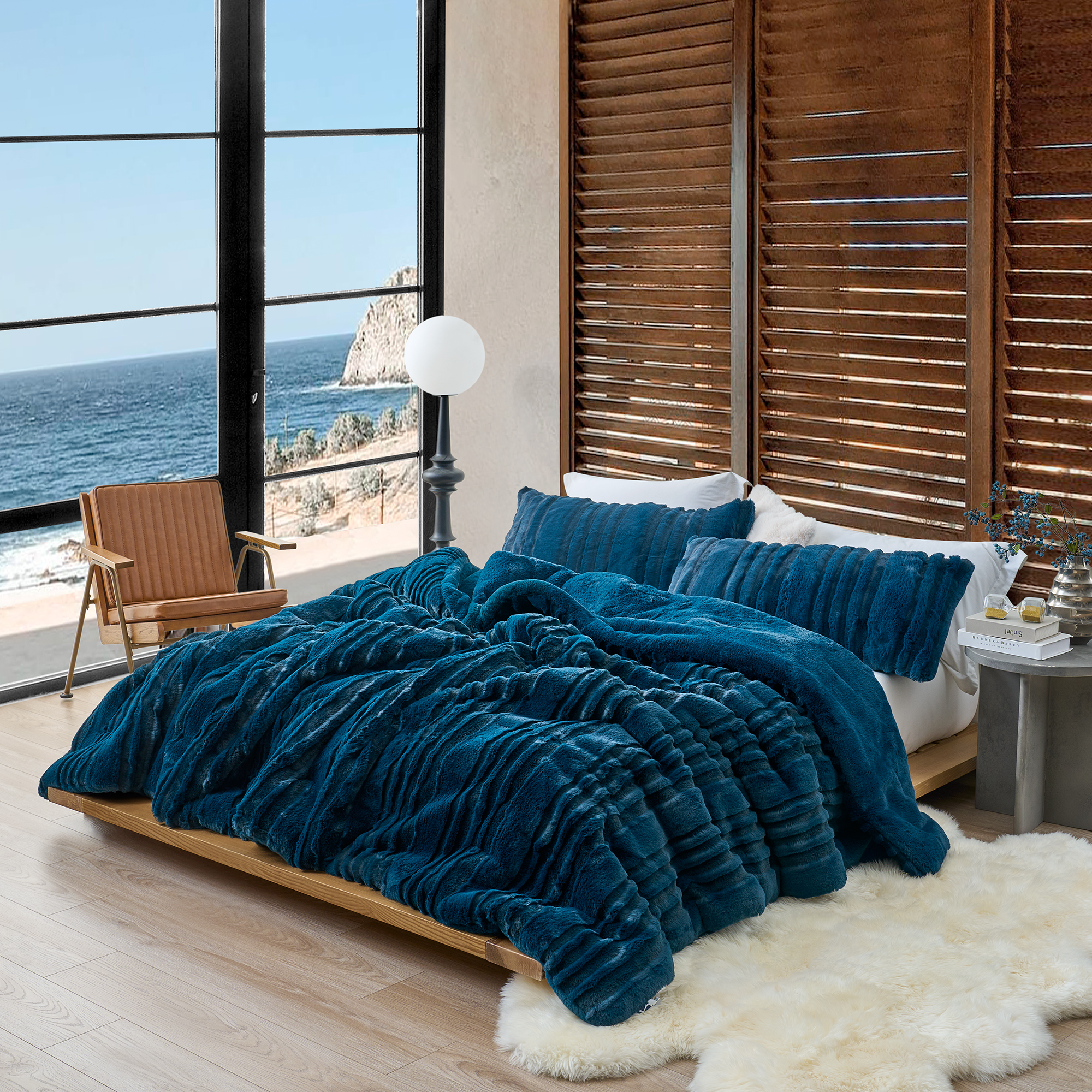 Chunky Bunny® Freezin Waters - Coma Inducer® Oversized Queen Comforter Set - Nightfall Navy