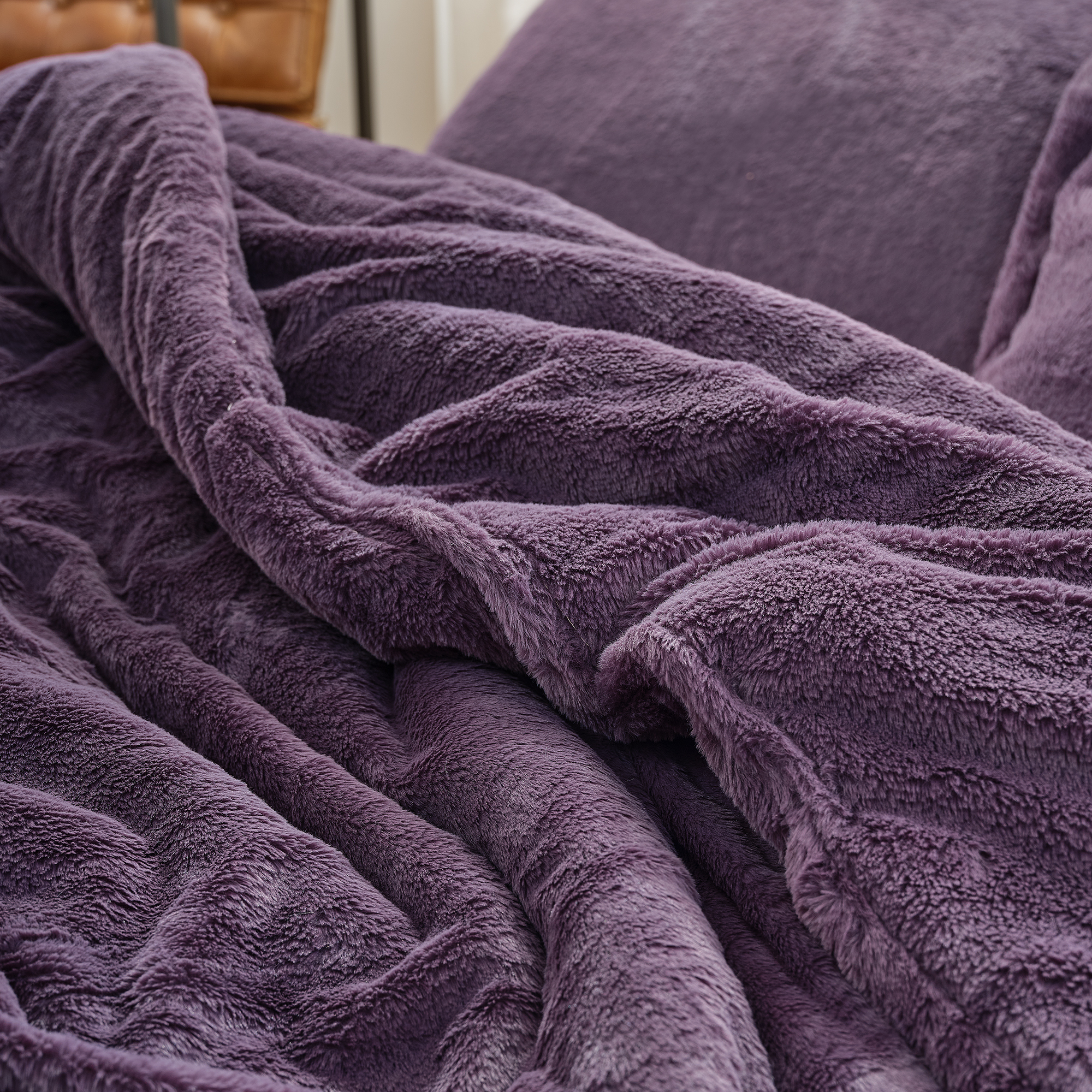 I Am Bed Serious - Coma Inducer® Oversized King Comforter Set - Nightshade Purple