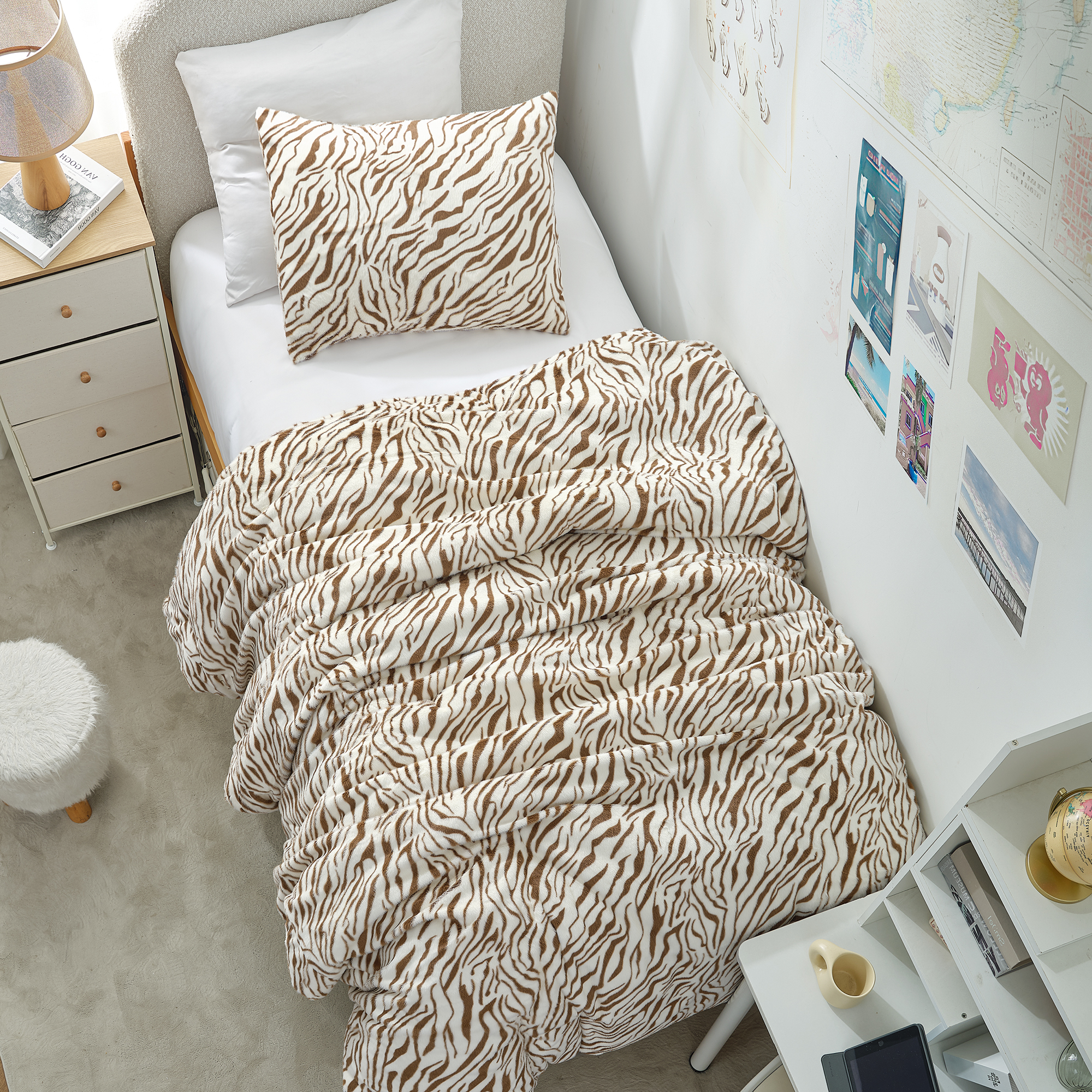 Serengeti - Coma Inducer® Oversized Twin Comforter Set - Giraffe