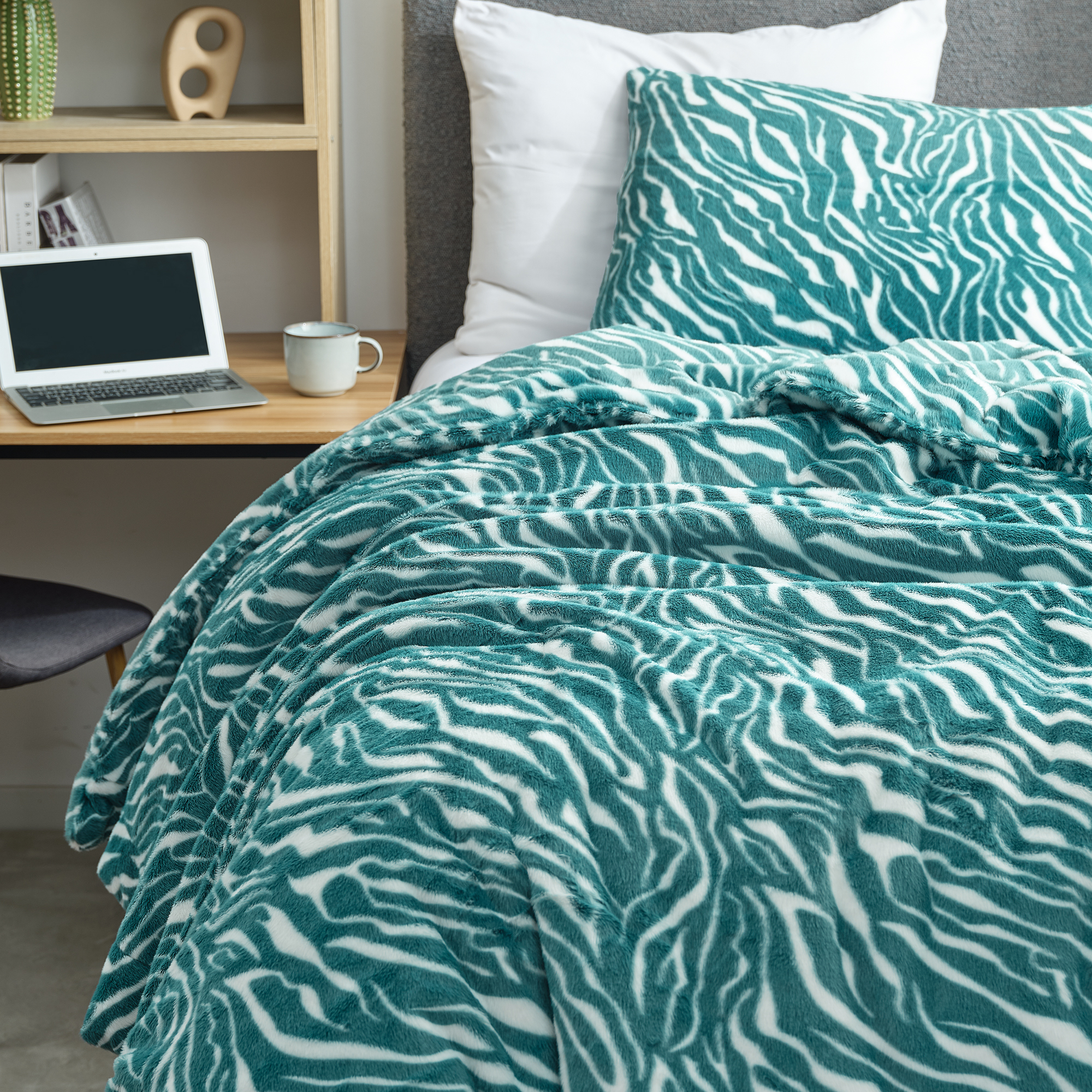 Serengeti - Coma Inducer® Oversized Twin Comforter Set - Bayou