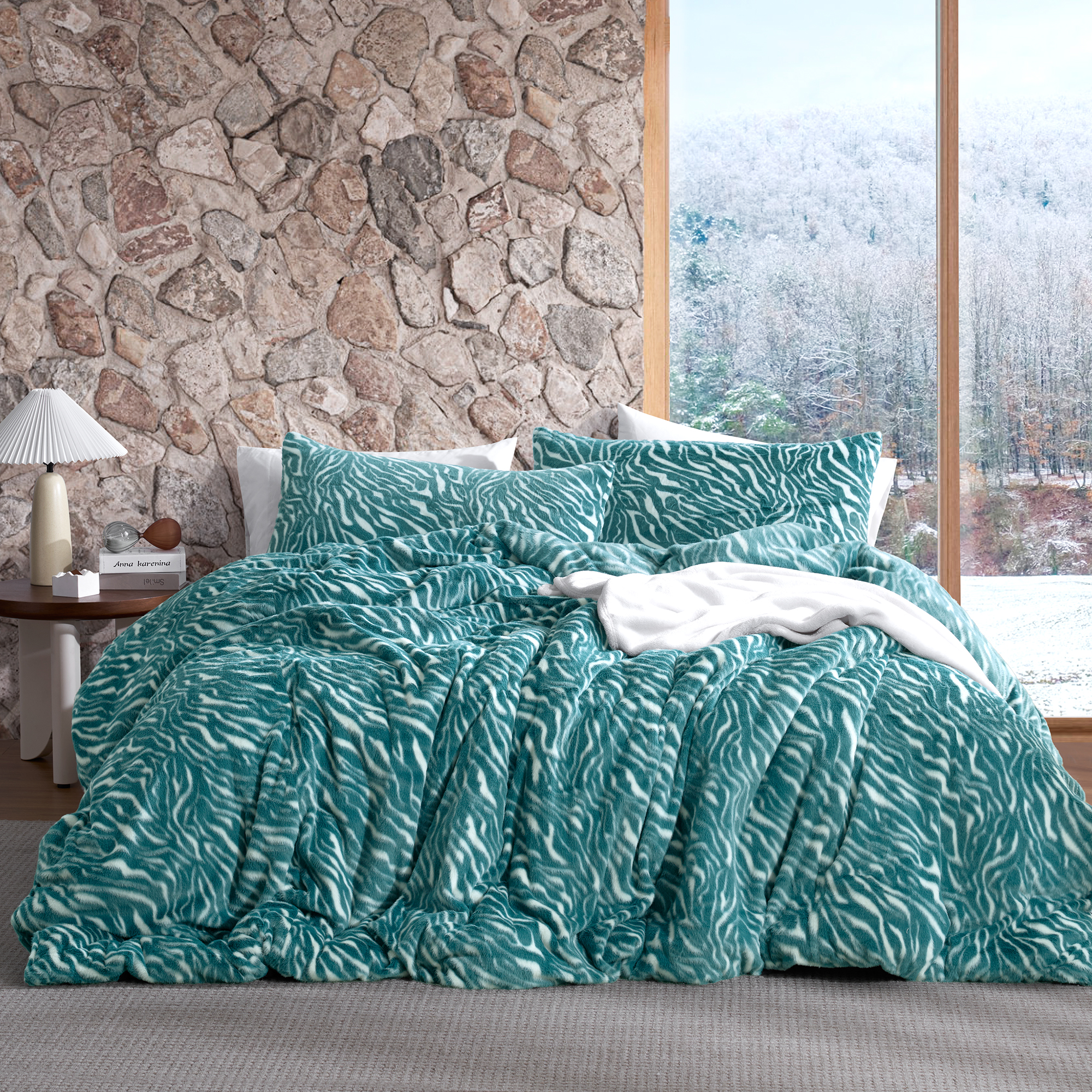 Serengeti - Coma Inducer® Oversized King Comforter Set - Bayou