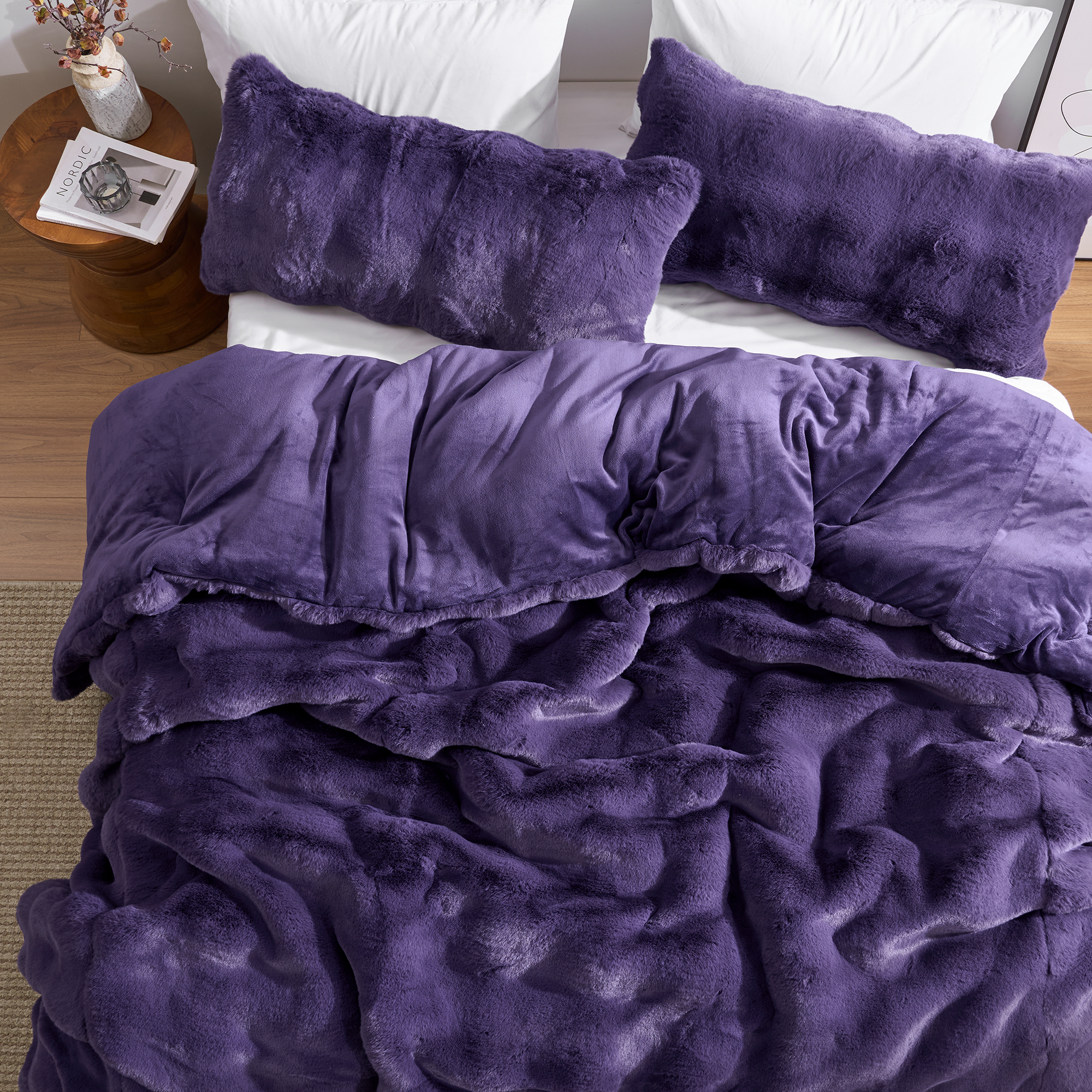 Snowball® Giant - Coma Inducer® Oversized Queen Comforter Set - Puffy Purple