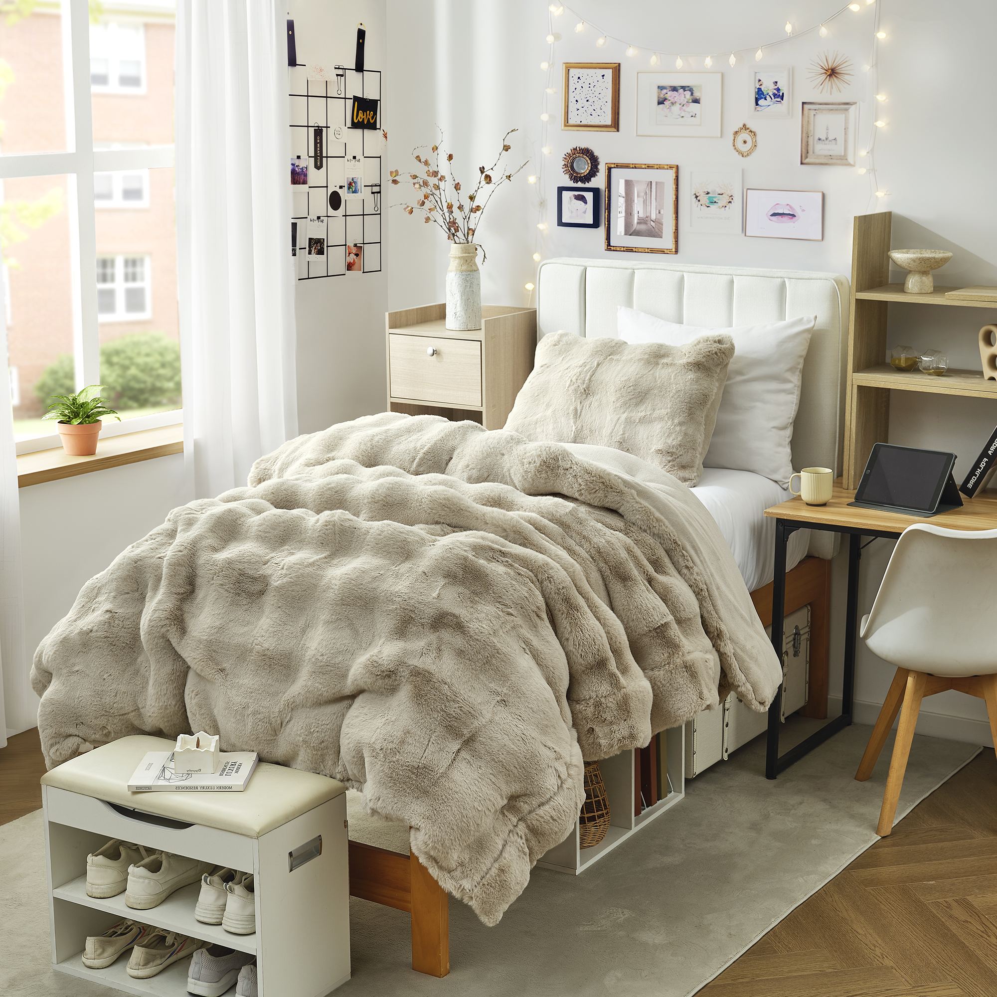 Snowball® Giant - Coma Inducer® Oversized Twin Comforter Set - French Oak