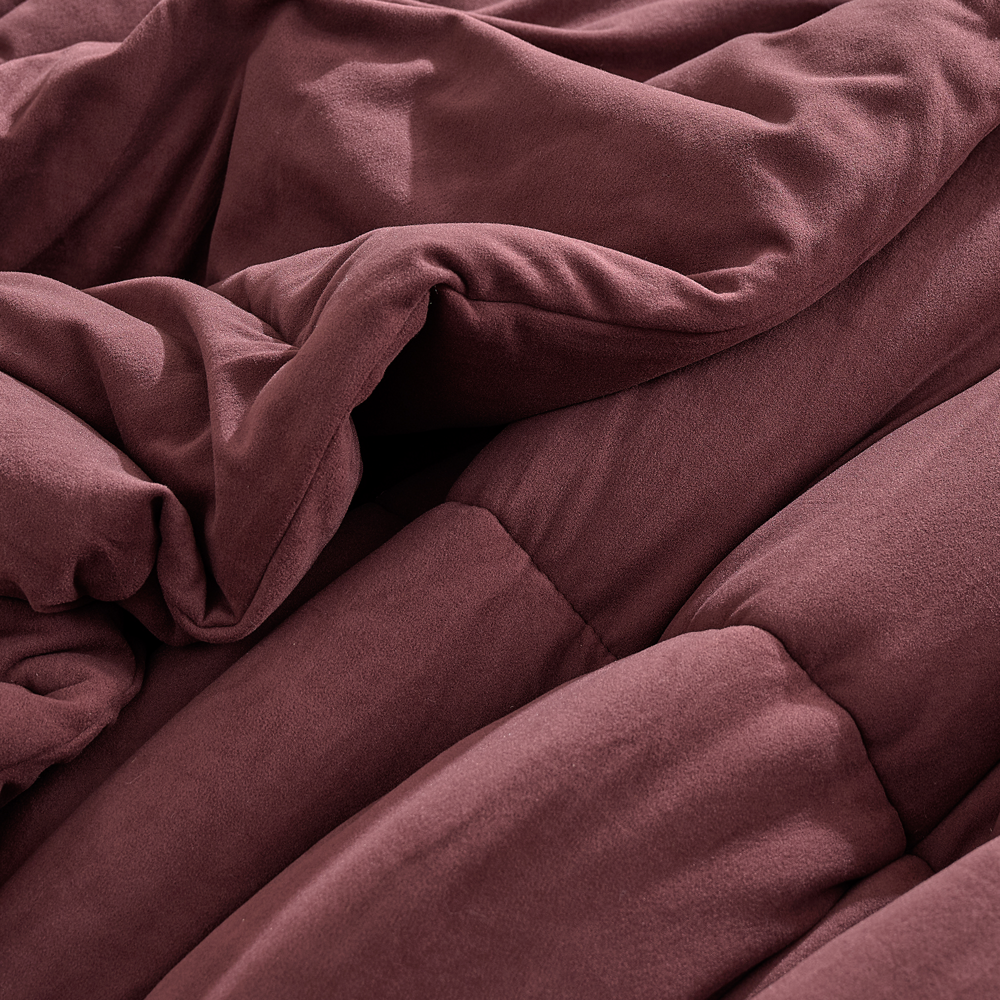 If My Bed Was a Hippo - Coma Inducer® Oversized Comforter - Mahogany