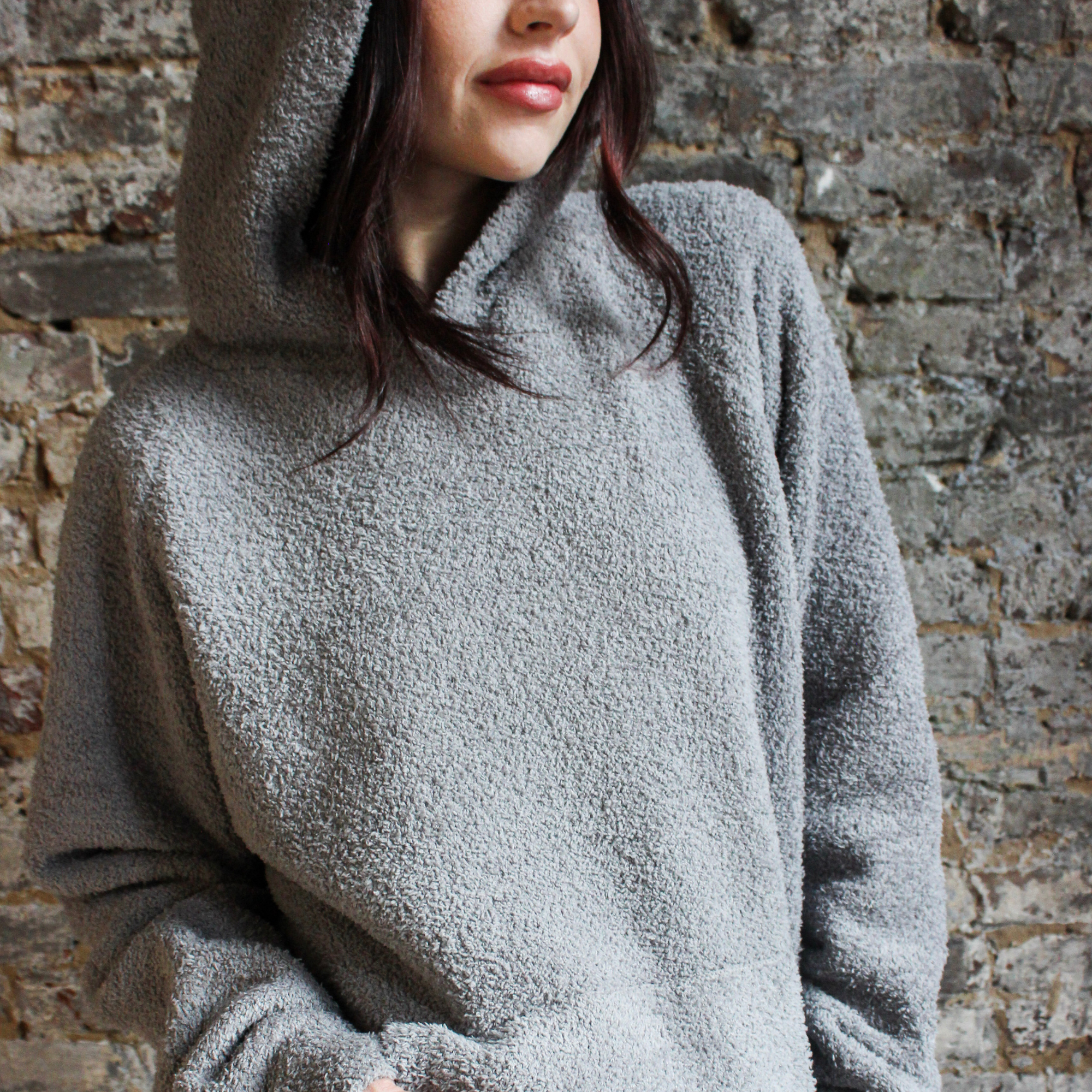 Coma Inducer Oversized Hoodie - Cozy to the Est - Gray