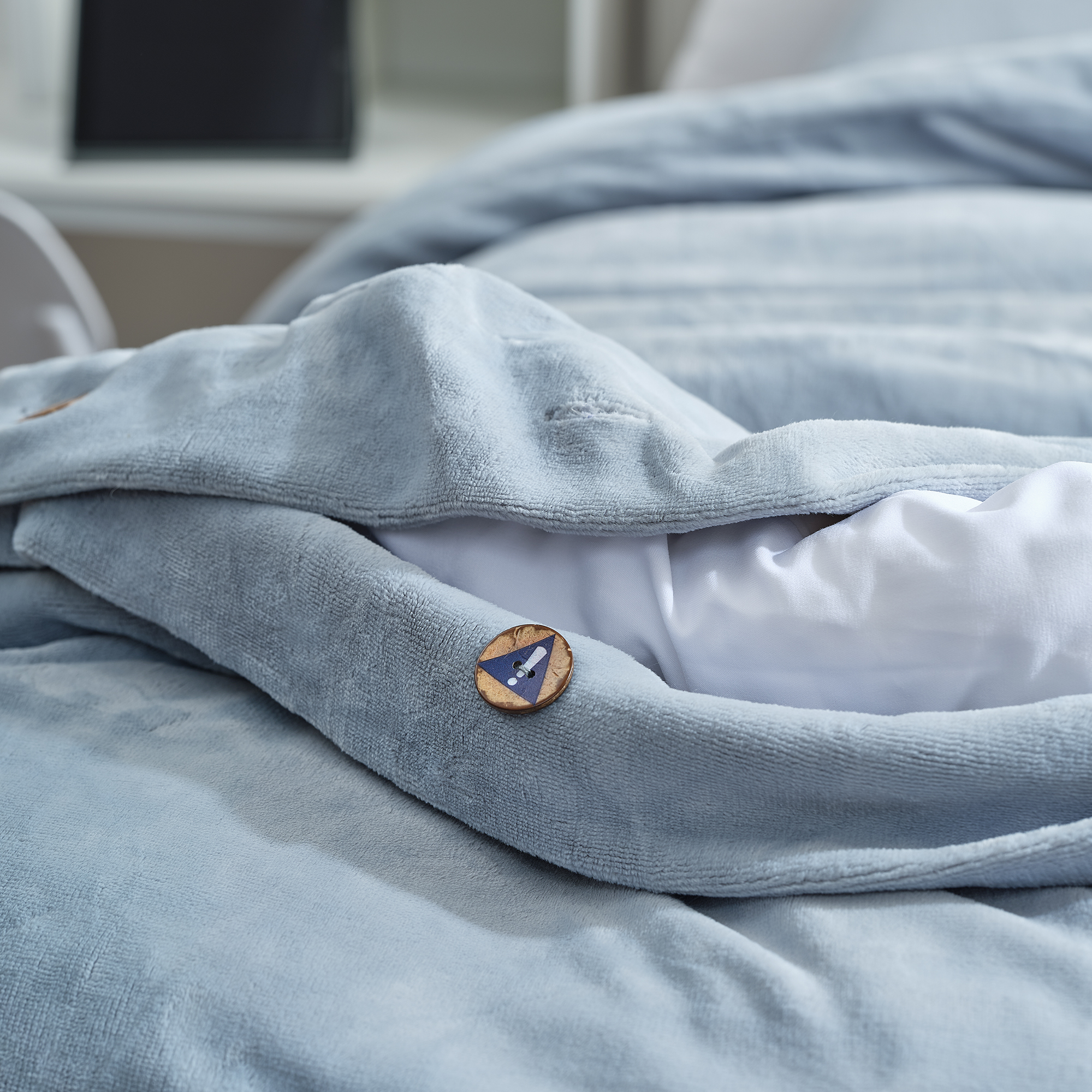 Near Suffocation - Coma Inducer® Twin XL Comforter Set - Quarry