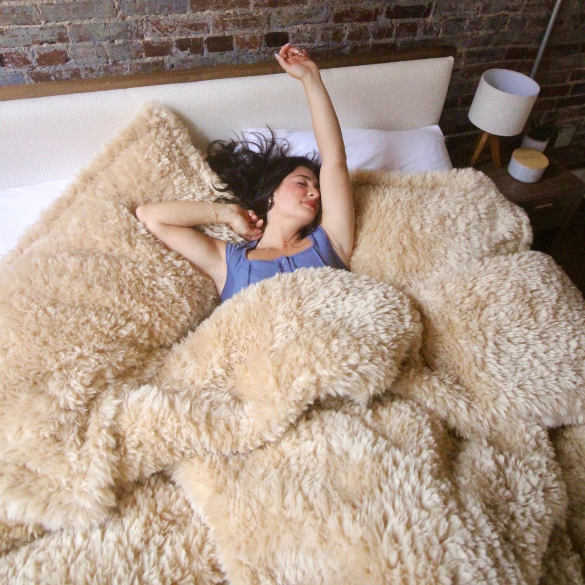 Woolly MammoWoolly Mammoth - Coma Inducer® Oversized King Comforter Set - Cream Taupeth - Coma Inducer® Oversized King Comforter Set - Cream Taupe