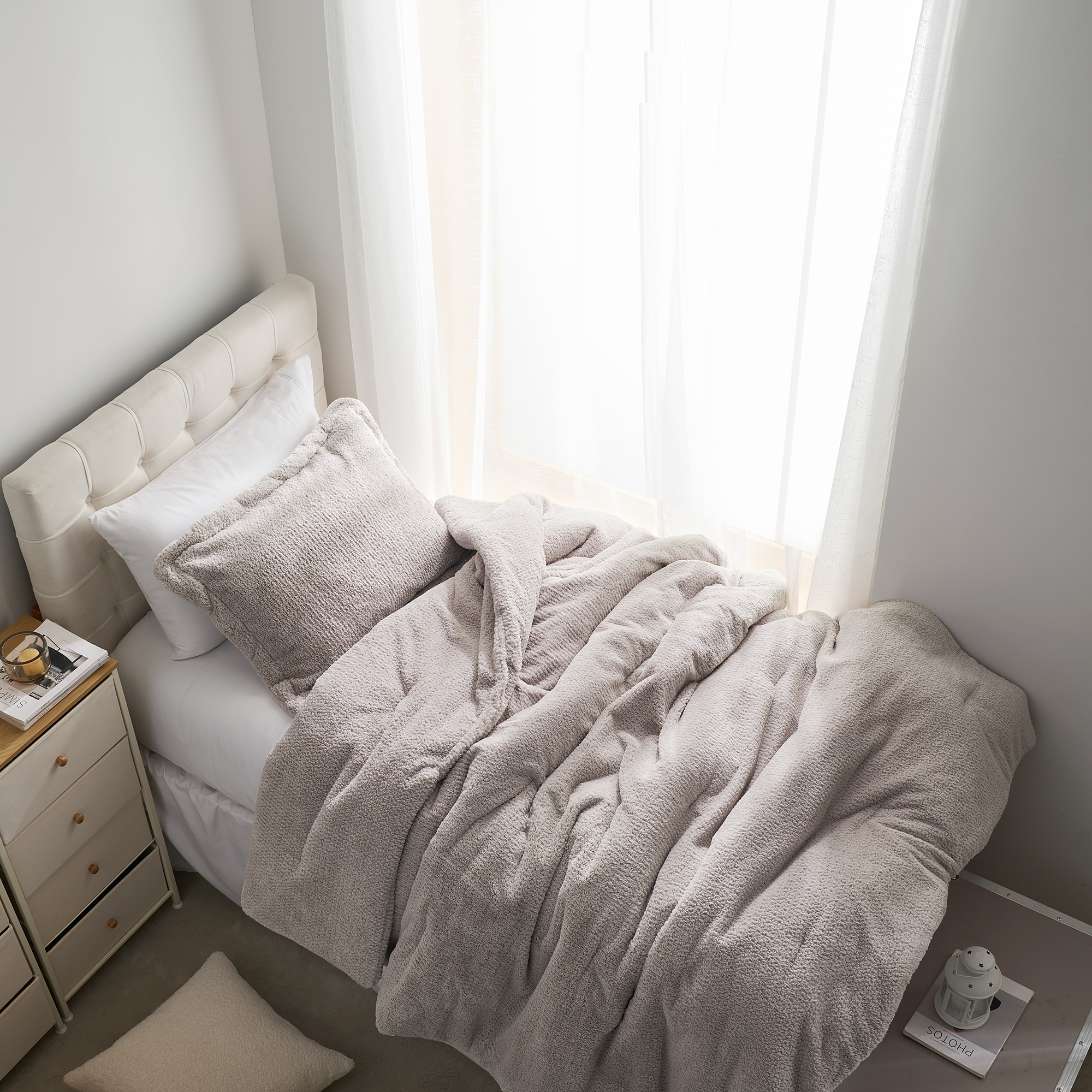 Hibernation - Coma Inducer® Twin XL Comforter Set - Taupe Gray