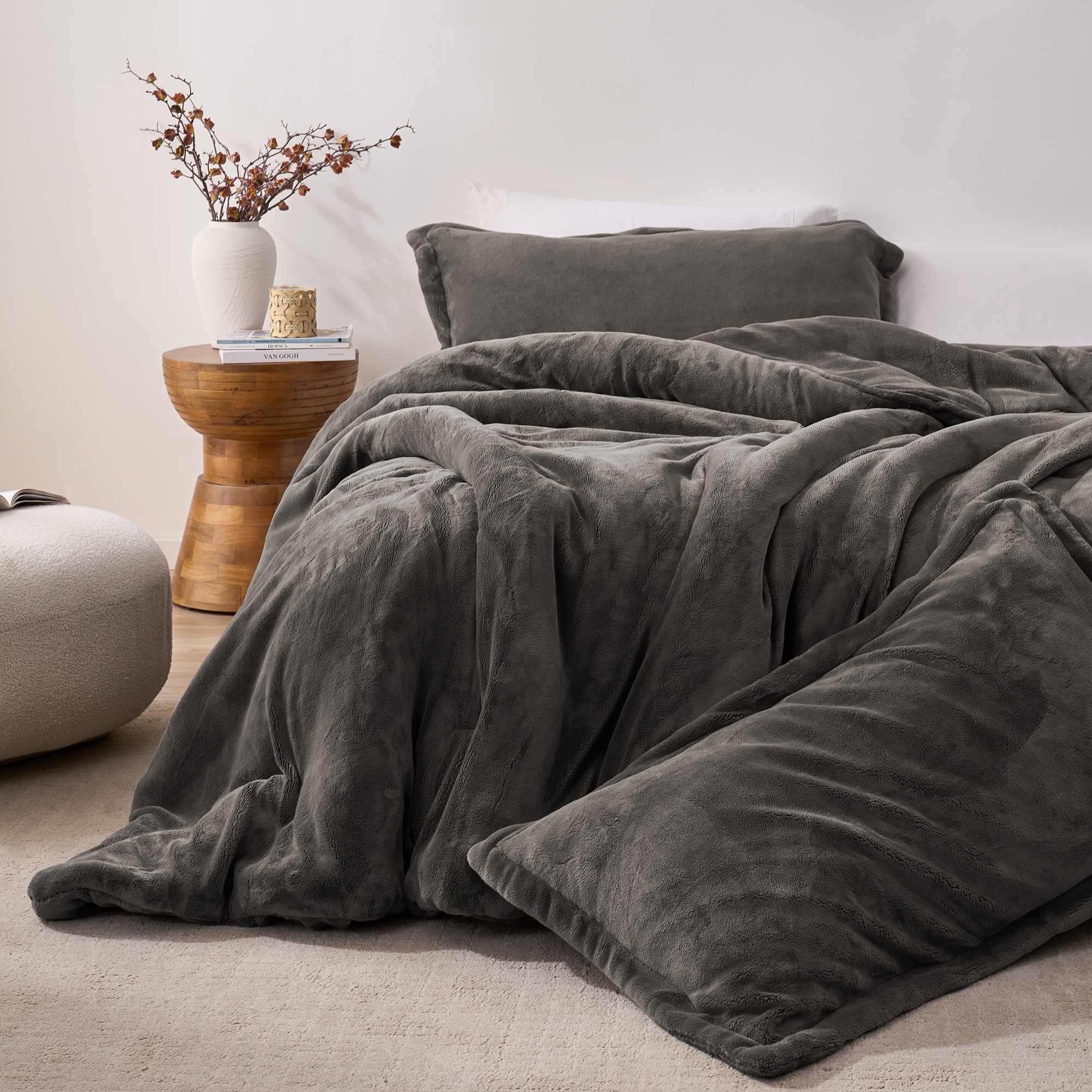Get Under Me - Coma Inducer® Oversized King Comforter Set - Dark Night Gray