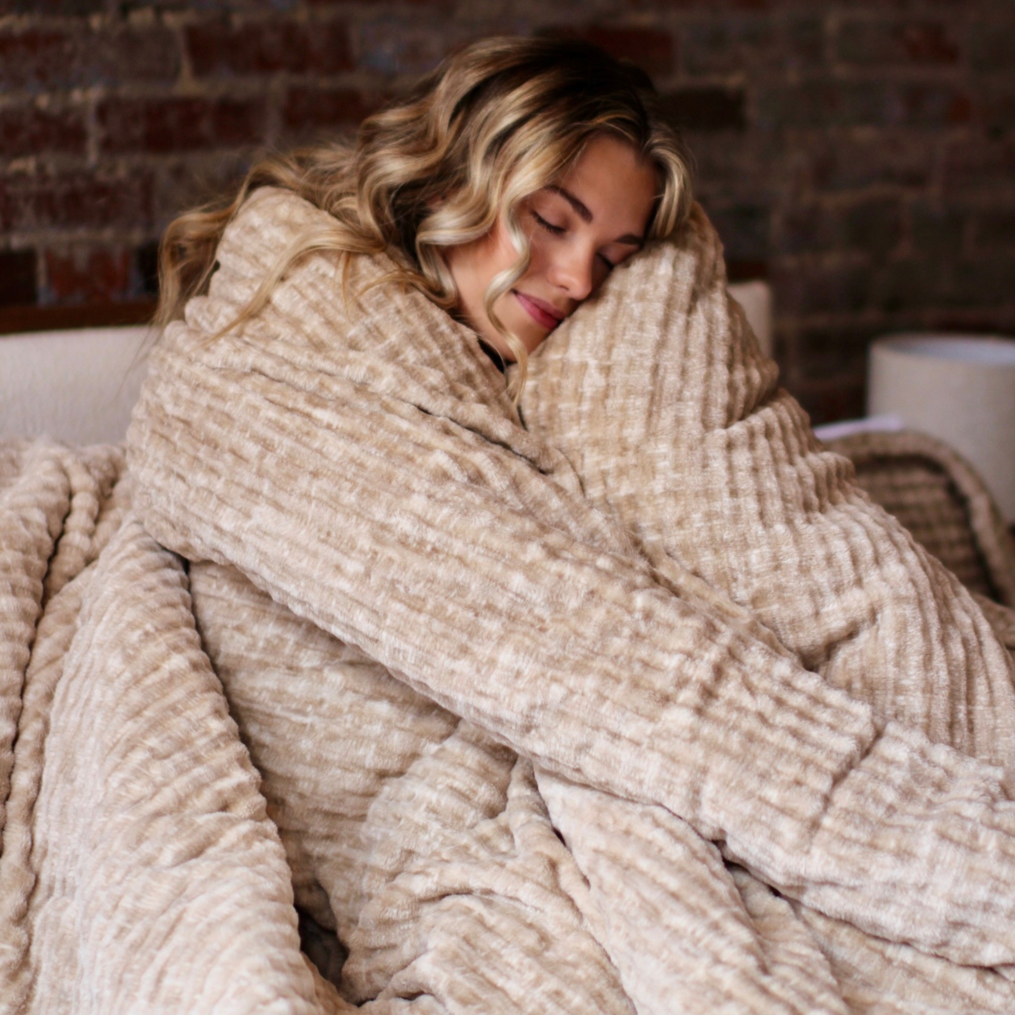 Sleep Bully - Coma Inducer® Oversized Queen Comforter Set - Fawn Taupe