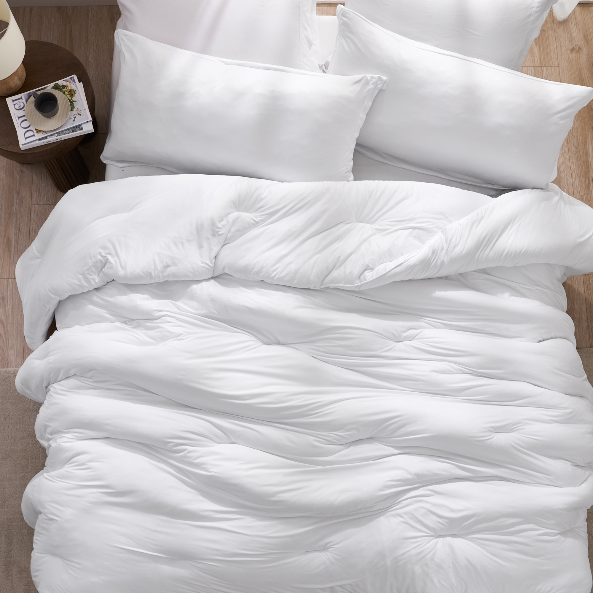Love Thick® - Springtime Coma Inducer® Oversized Comforter Set - White