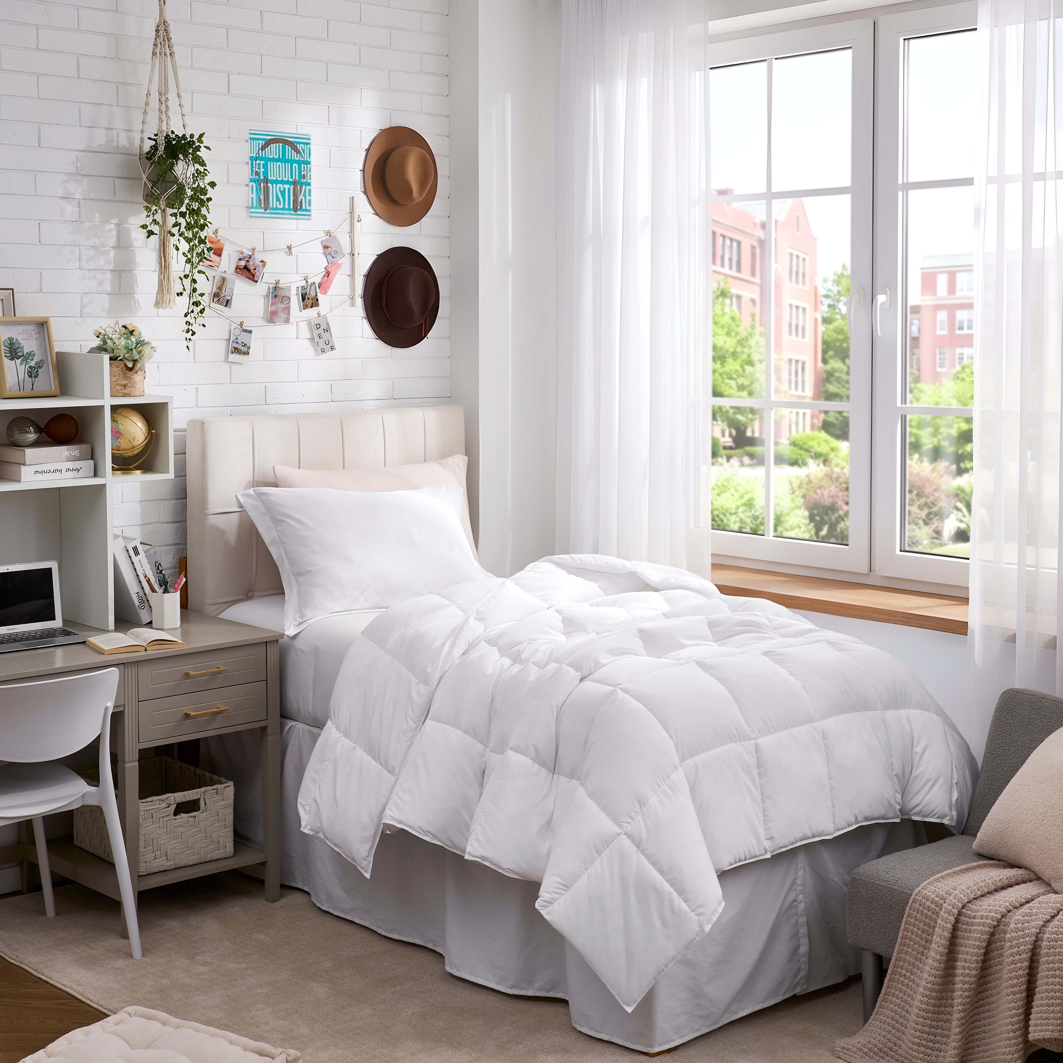 Dupe of Down - Coma Inducer® Twin XL Comforter Set - White